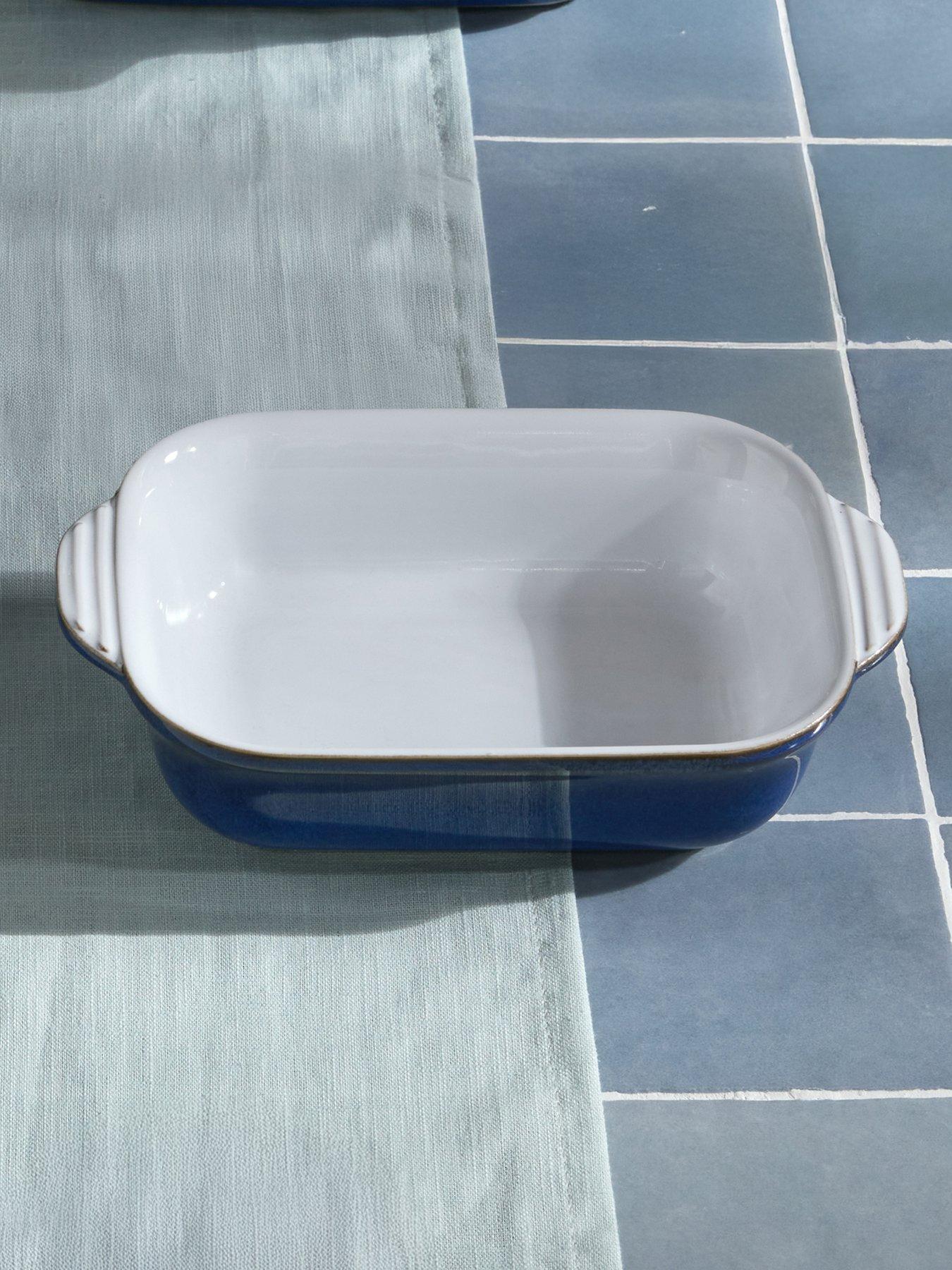 Denby Imperial Blue Small Rectangular Oven Dish