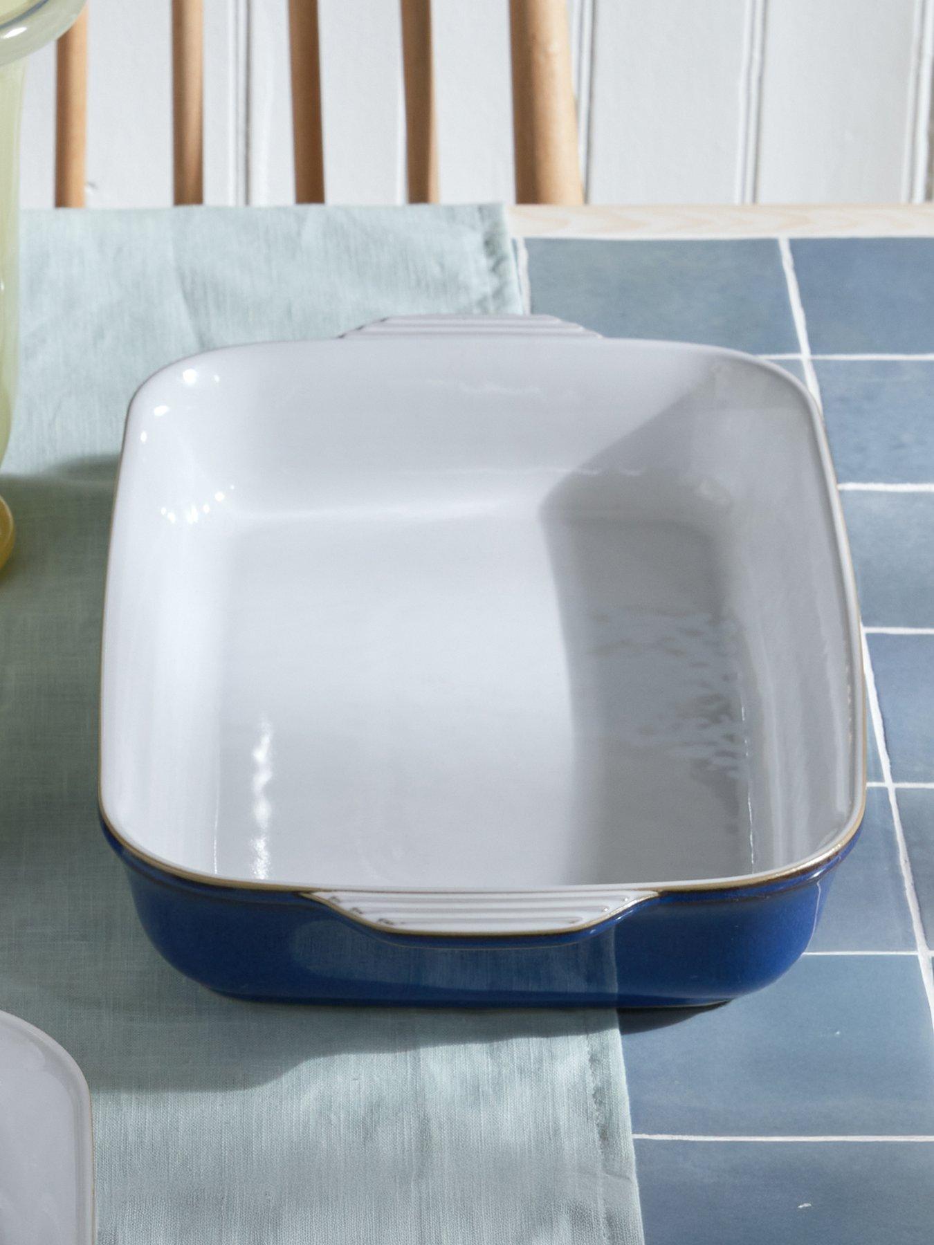 Denby Imperial Blue Large Rectangular Oven Dish