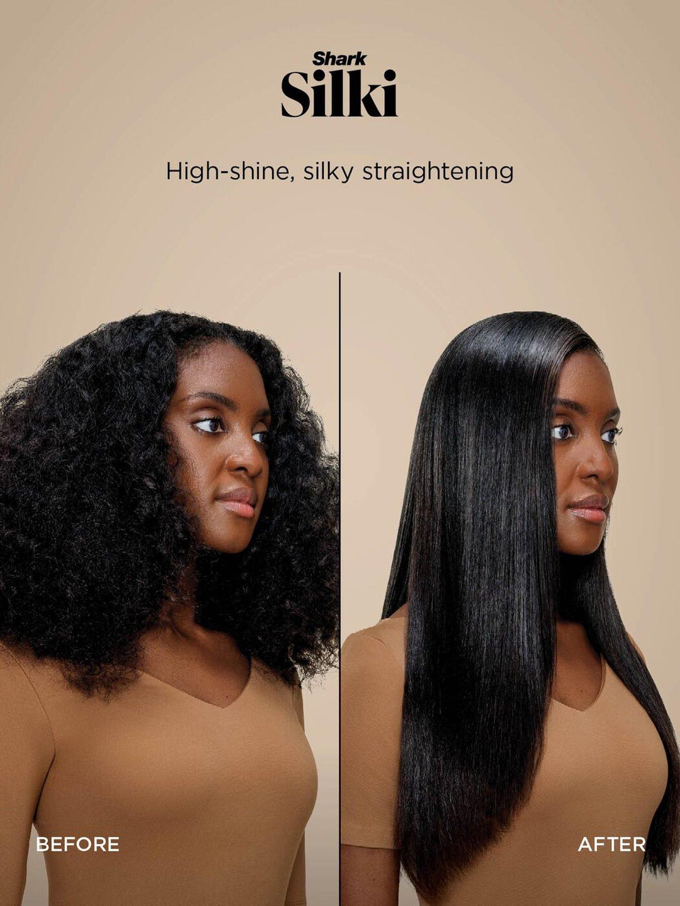 Image 4 of 7 of Shark Glam Sleek Straight Waves &amp; Curls Pink Exclusive