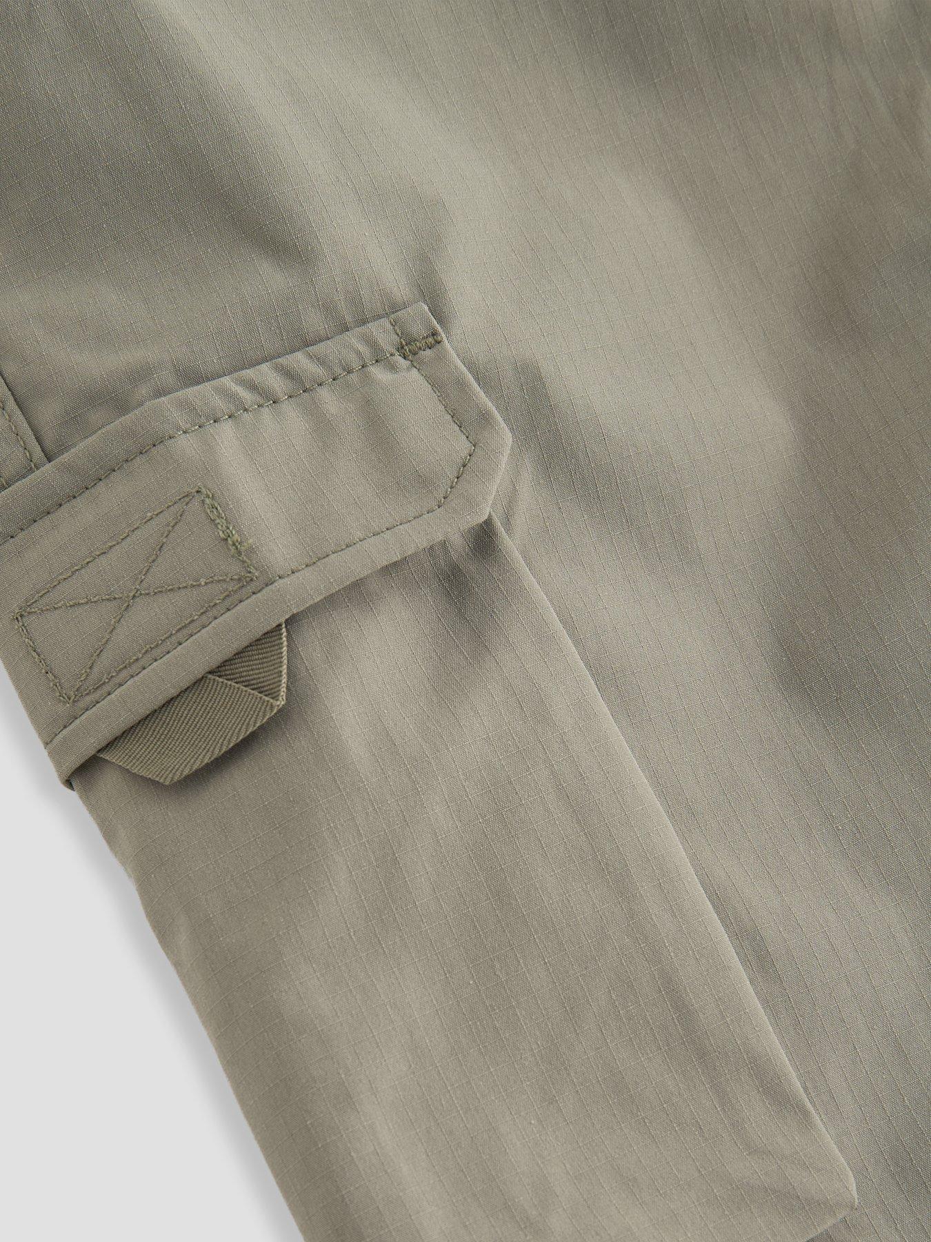 Image 4 of 4 of Jack & Jones Junior Boys Cole Ivan Cargo Jogger Shorts - Khaki