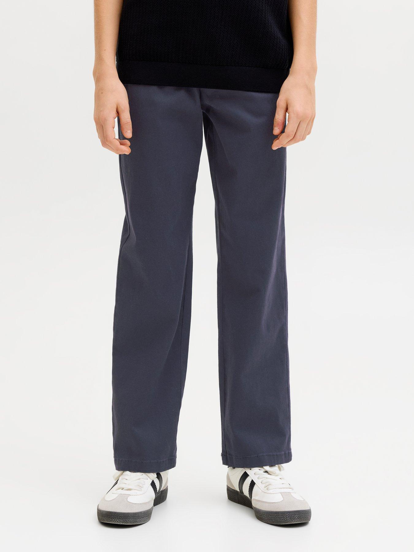 Jack & Jones Junior Boys Kane Dylan Chinos - Navy