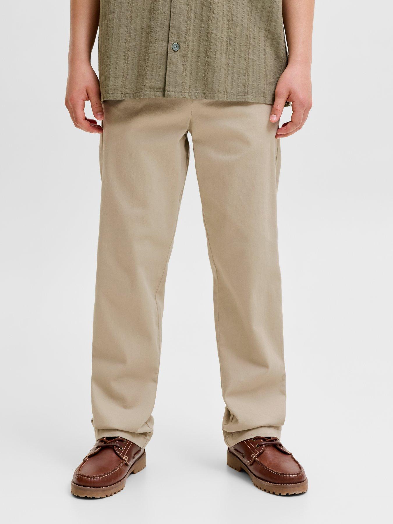 Jack & Jones Junior Boys Kane Dylan Chinos - Beige