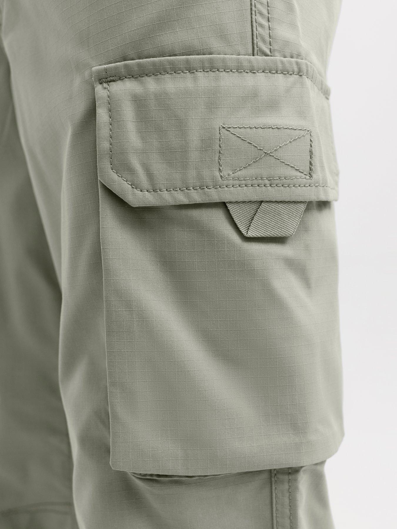 Image 5 of 7 of Jack & Jones Junior Boys Kane Ivan Cargo Joggers - Khaki