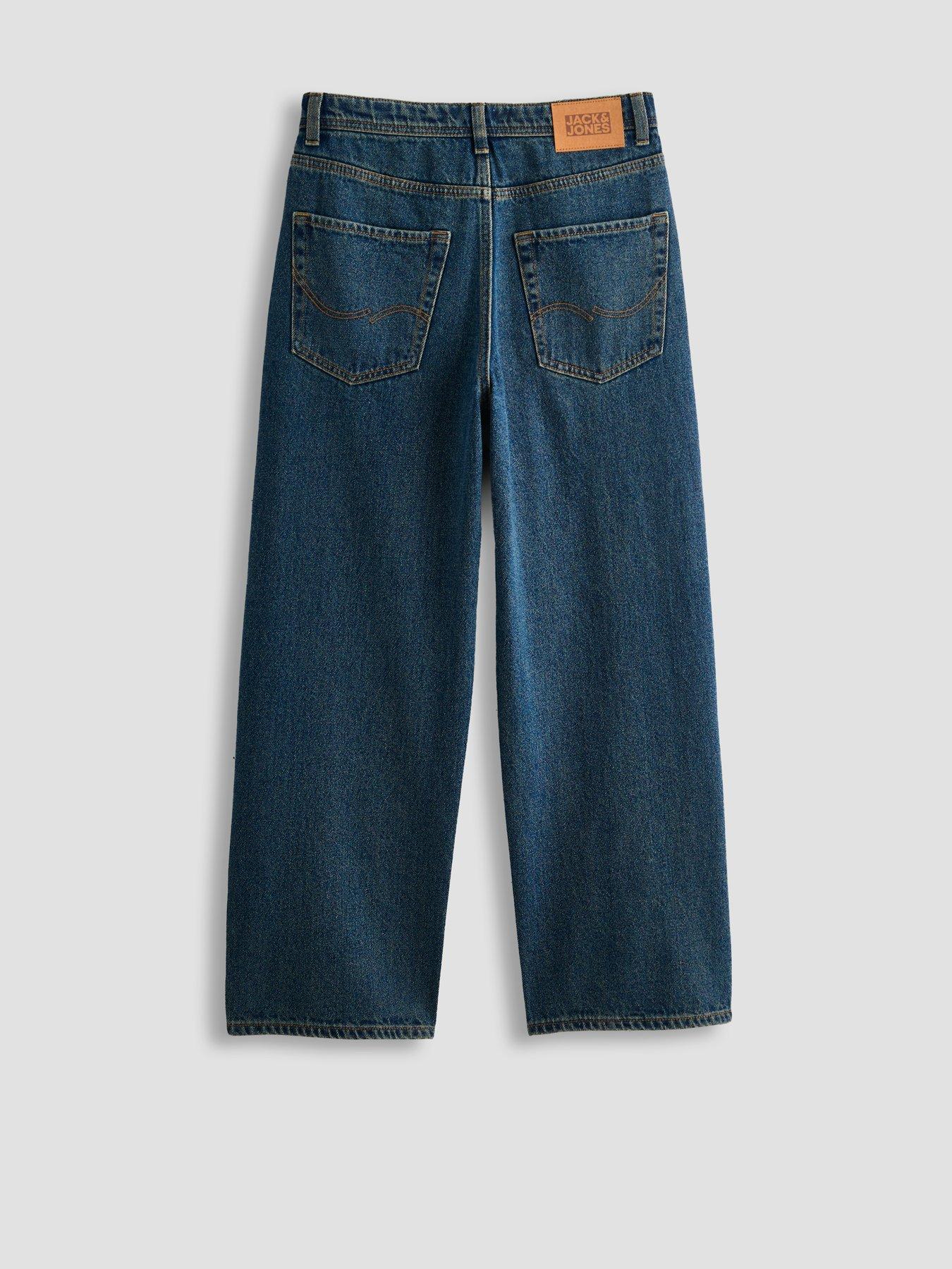Image 7 of 7 of Jack & Jones Junior Boys Alex Original 058 Jeans - Blue