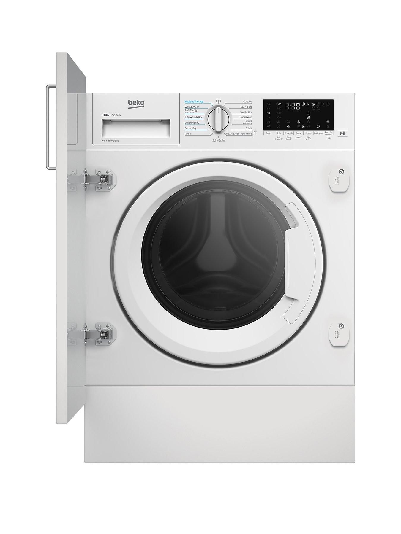 Beko WDIK854411F 1400 rpm Built In Washer/Dryer