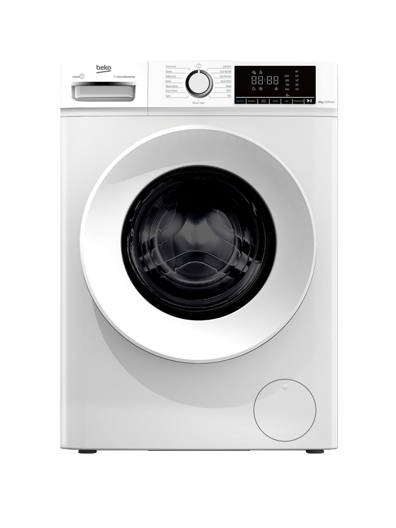 Beko Beko-BW1O3821W-1200 rpm-Washing FS-WHITE
