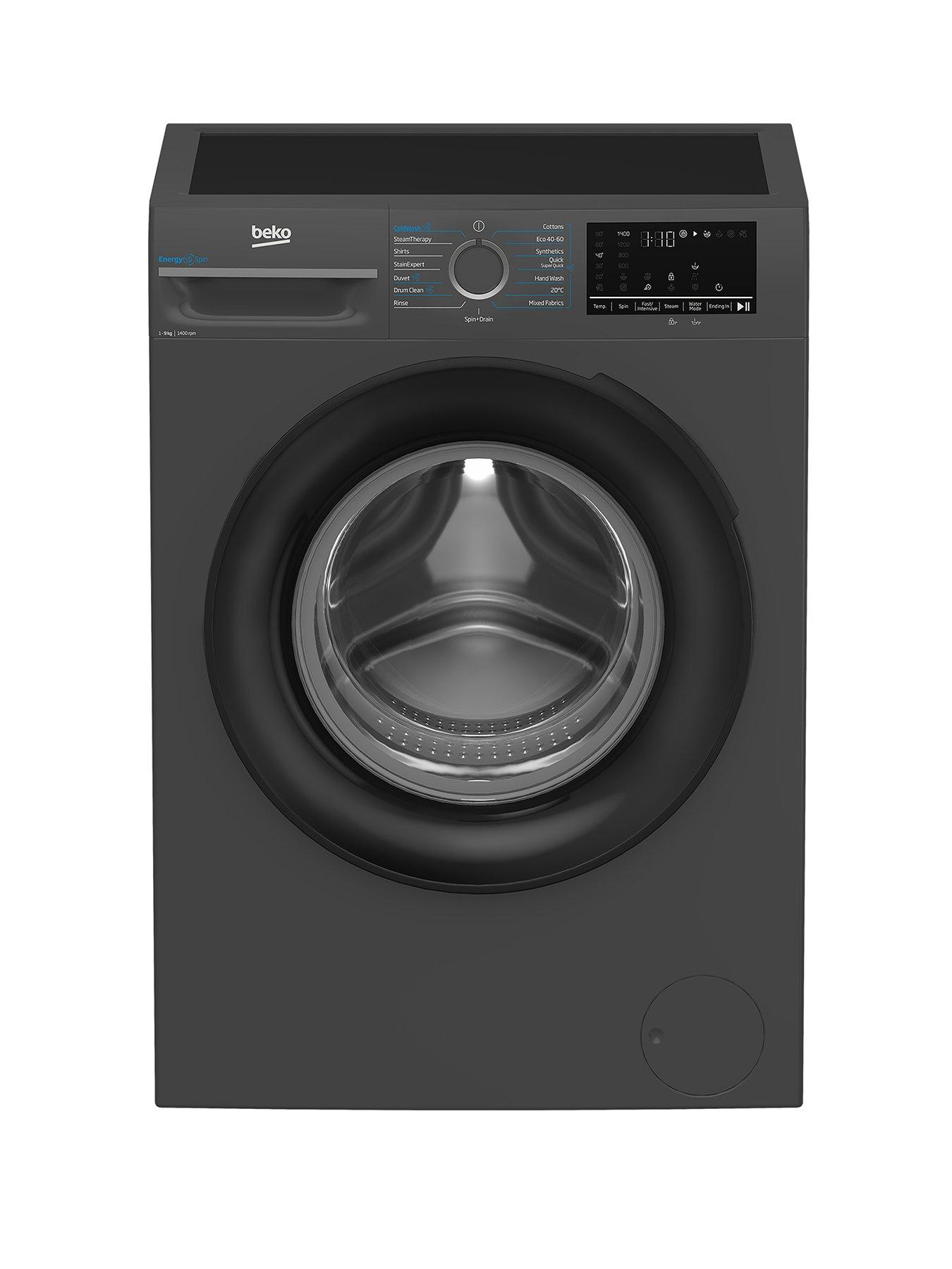 Beko BM3WT4941IA-1400 rpm Washing Machine - Anthracite