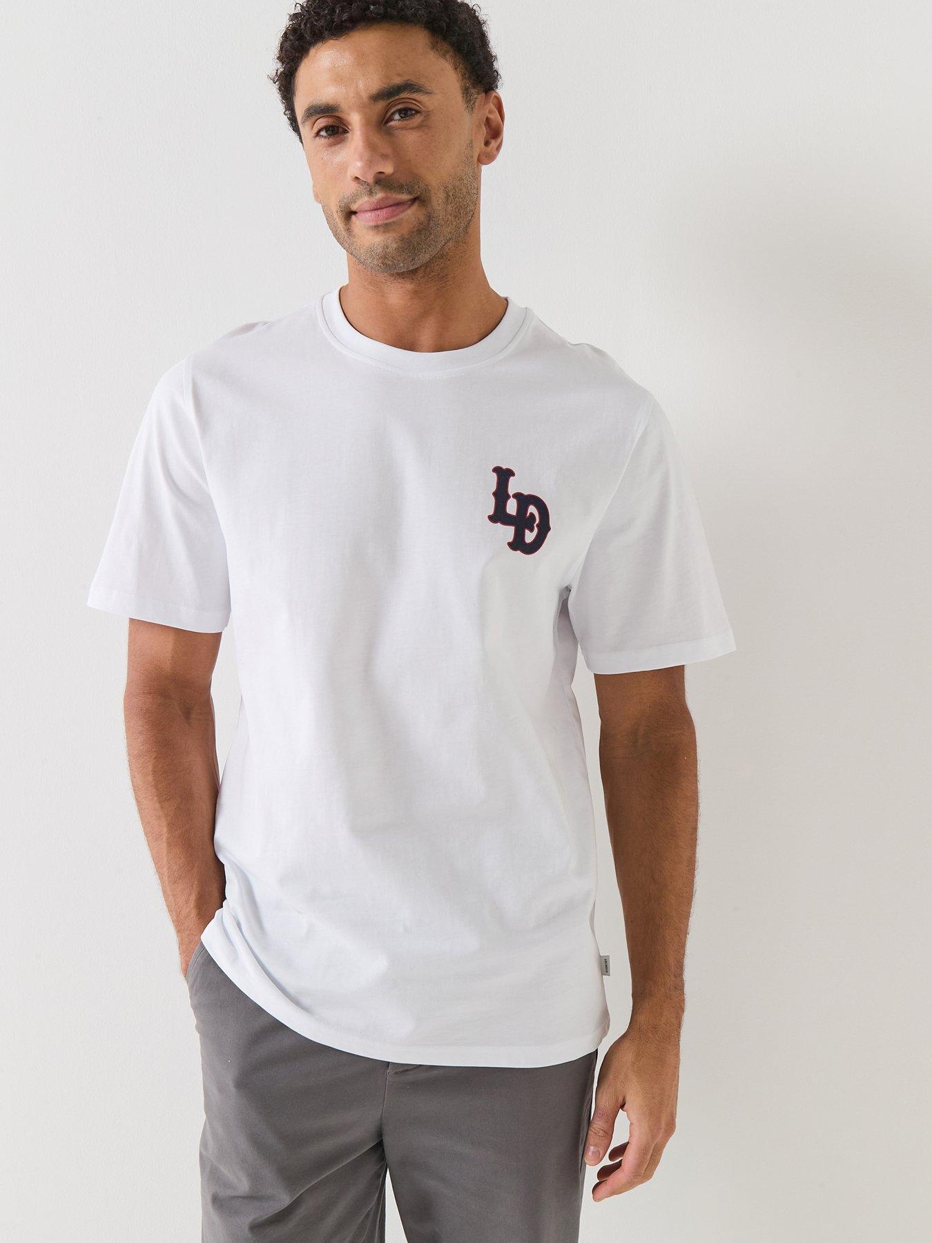 Les Deux Brady LD Small Chest Logo T-Shirt - White
