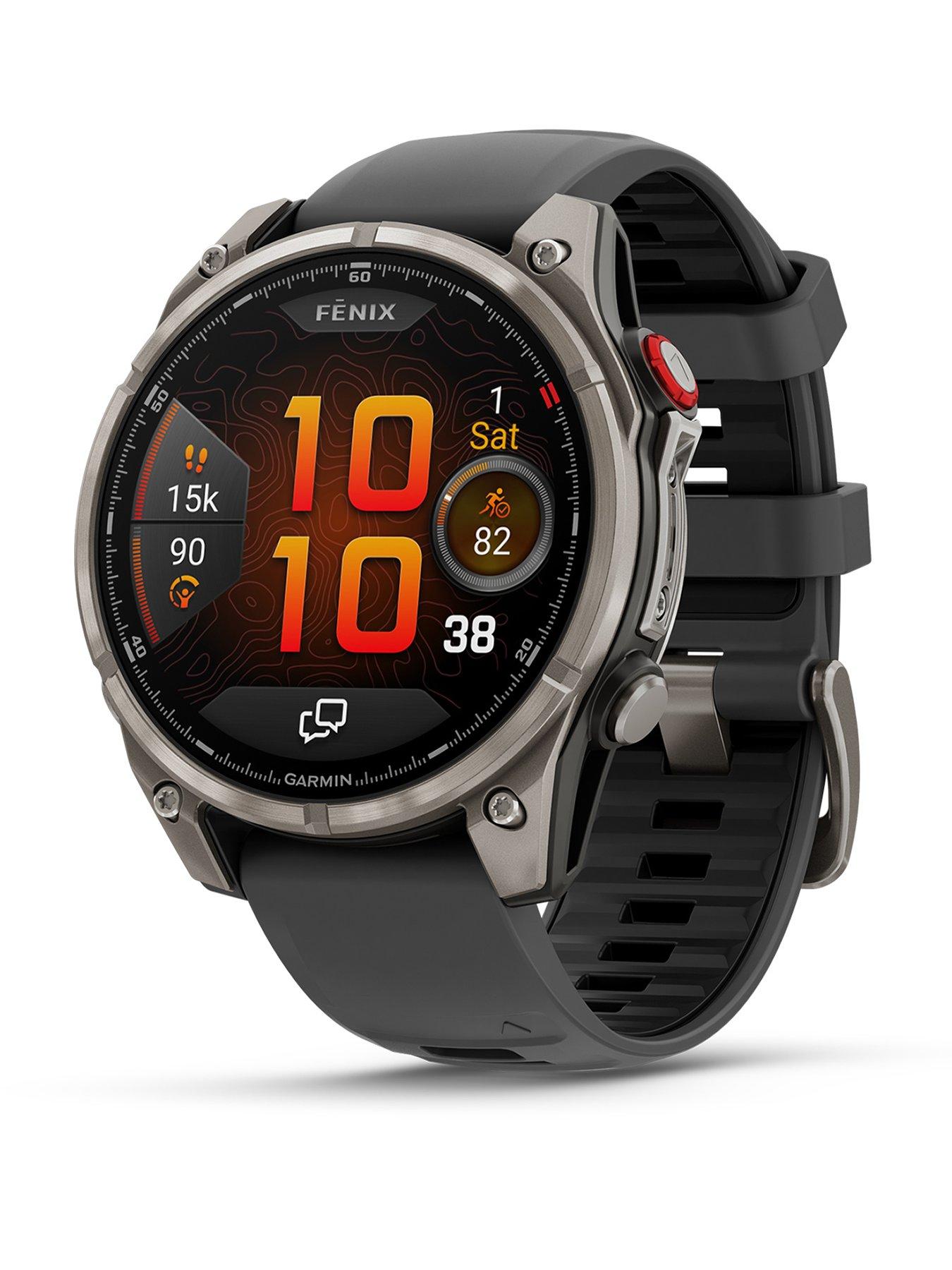 Garmin fenix 8 Pro 47mm, LTE, Sapphire, Titanium - Graphite