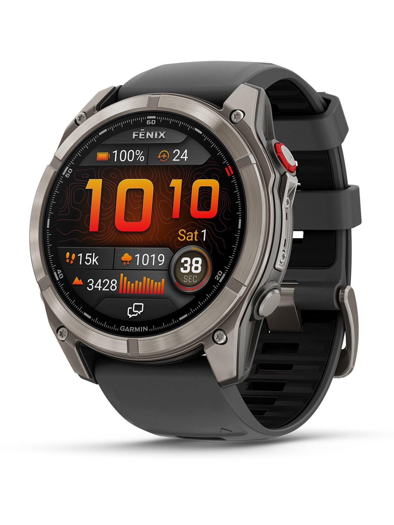 Garmin fenix 8 Pro, 51mm, LTE, Sapphire, Titanium - Graphite | Very