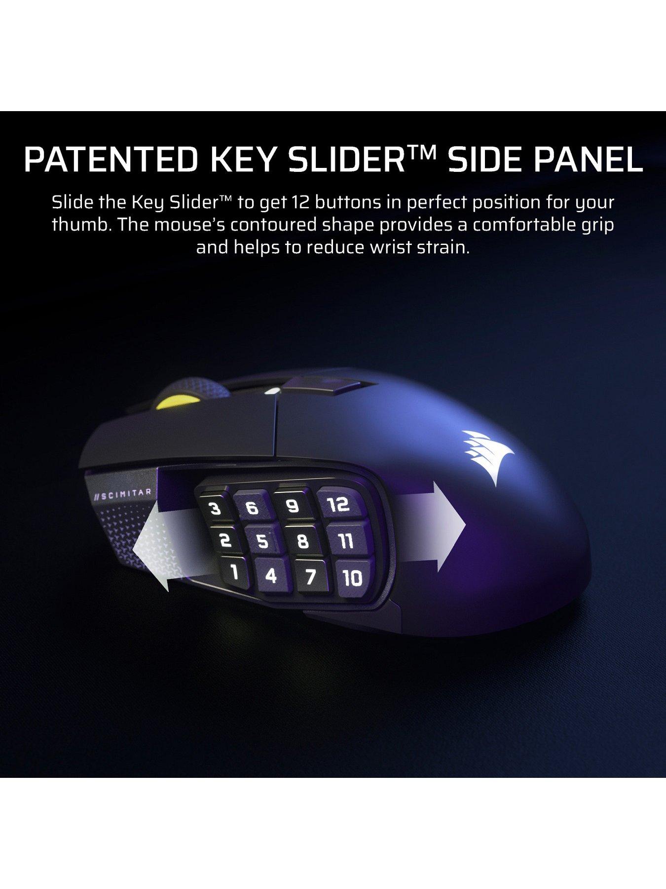 Image 6 of 7 of CORSAIR Scimitar Elite Wireless SE MMO -&nbsp;Gun Metal