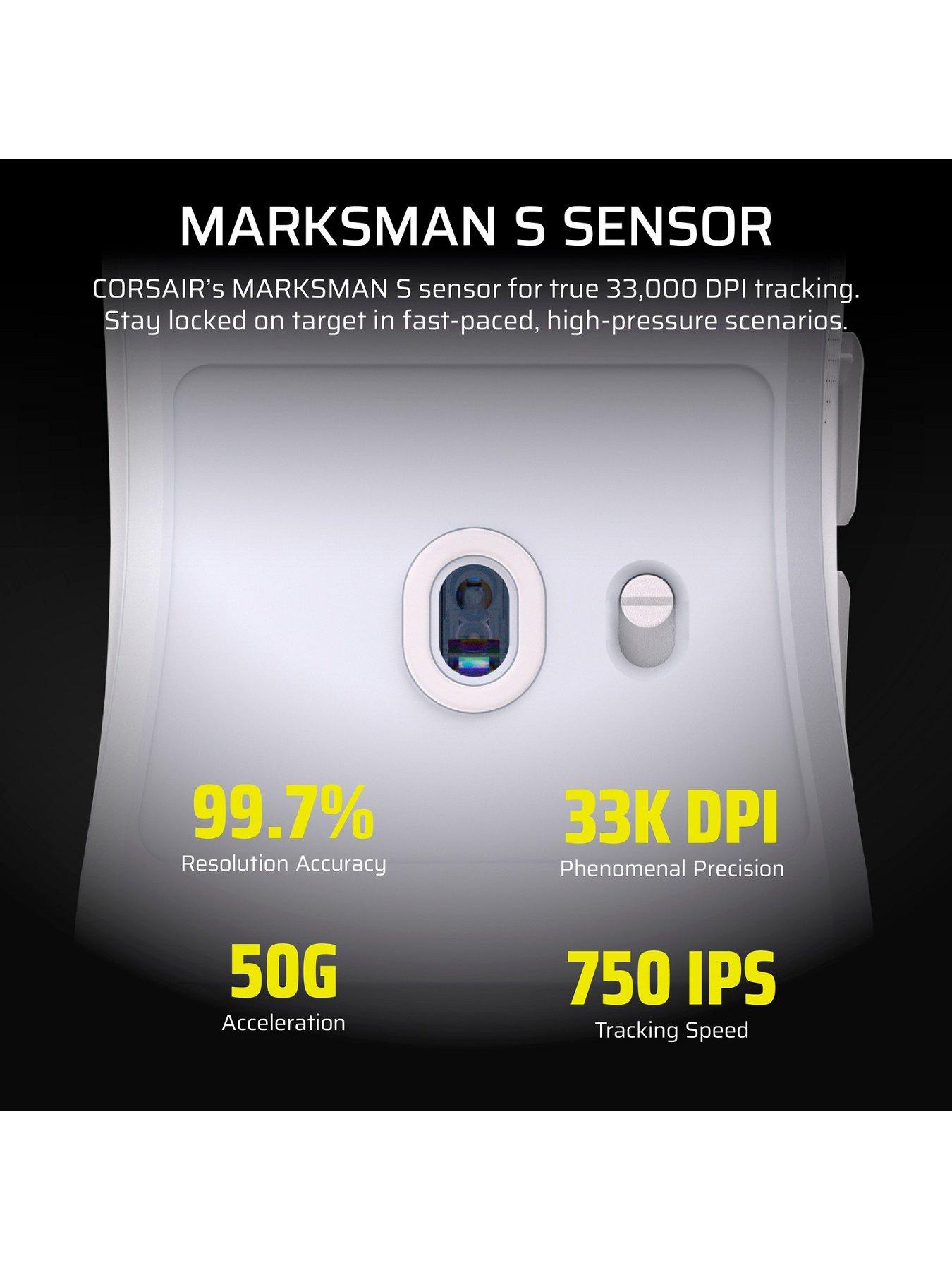 Image 5 of 7 of CORSAIR SABRE v2 PRO ULTRALIGHT WIRELESS Gaming Mouse, Black
