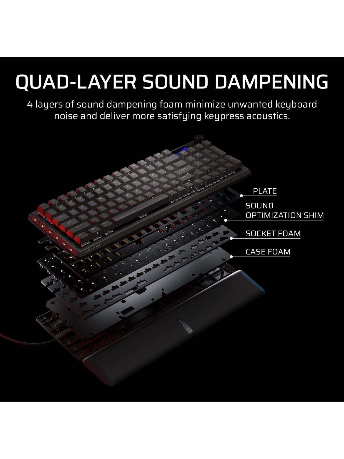 Image 7 of 7 of CORSAIR VANGUARD PRO 96 Hall Effect Gaming Keyboard