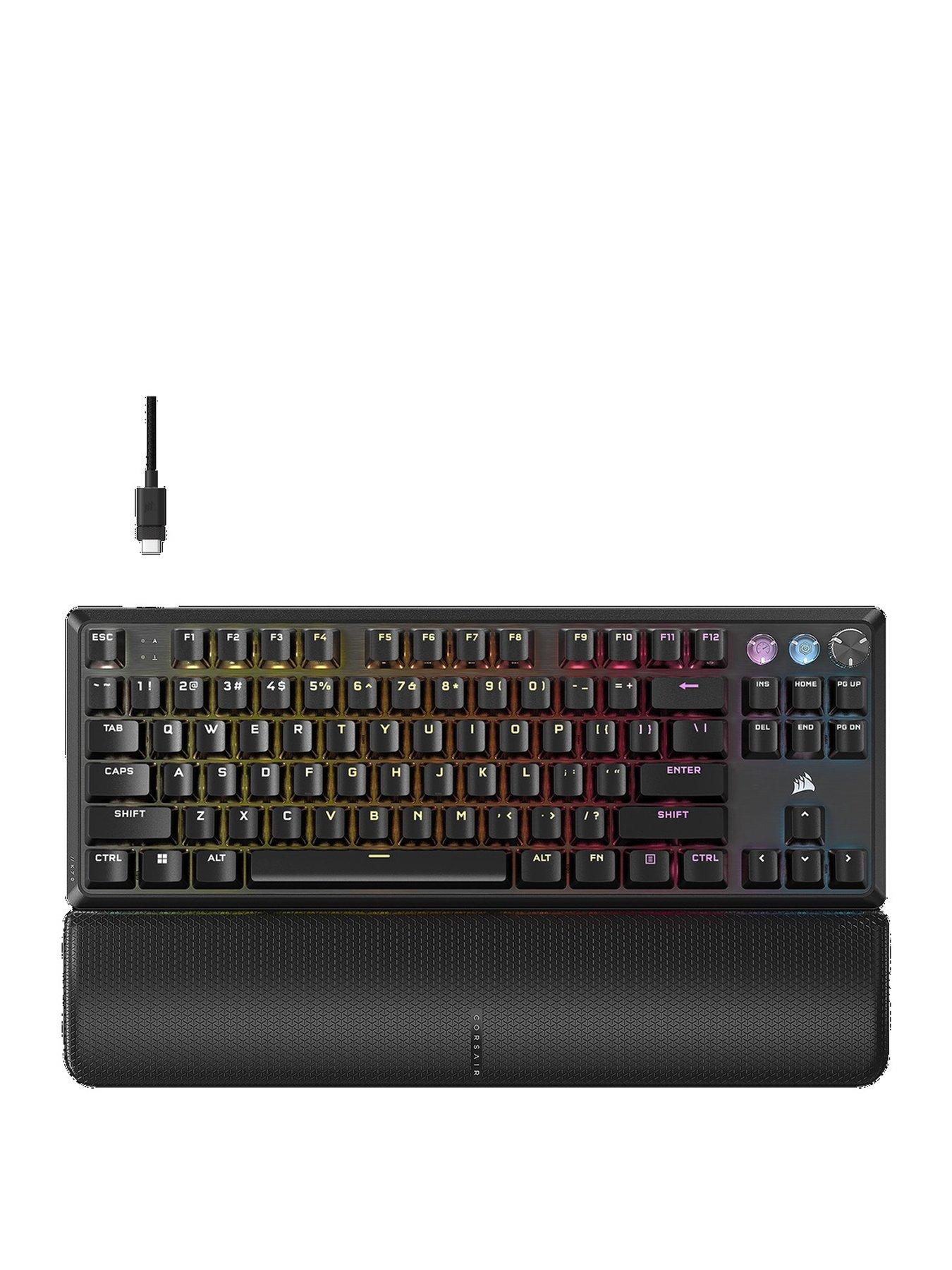 Image 1 of 7 of CORSAIR K70 PRO TKL Hall Effect Gaming Keyboard