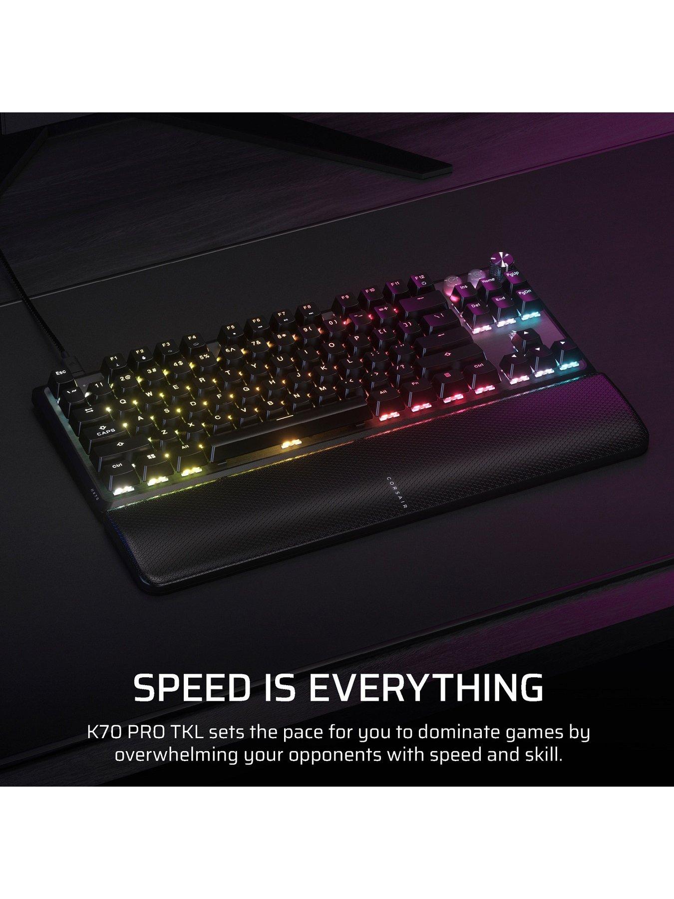 Image 2 of 7 of CORSAIR K70 PRO TKL Hall Effect Gaming Keyboard
