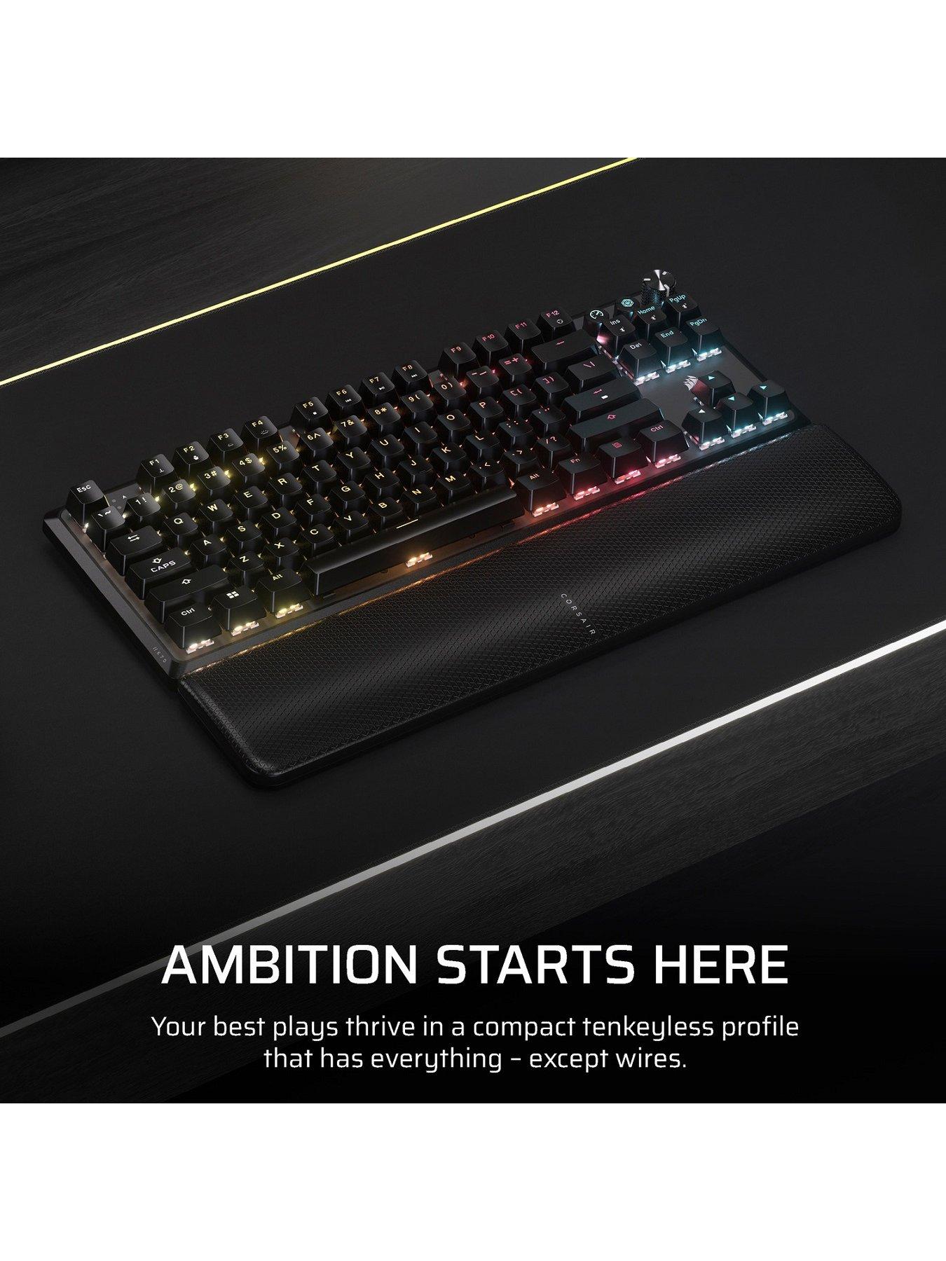 Image 2 of 7 of CORSAIR K70 CORE TKL WIRELESS RGB Gaming Keyboard
