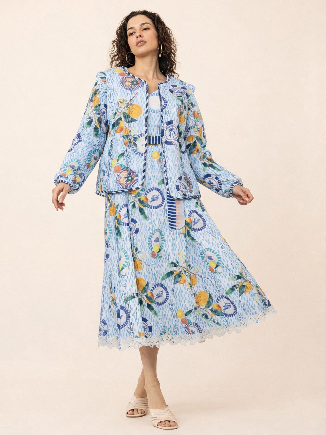 Emily Lovelock Brenda Quilted Jacket - White