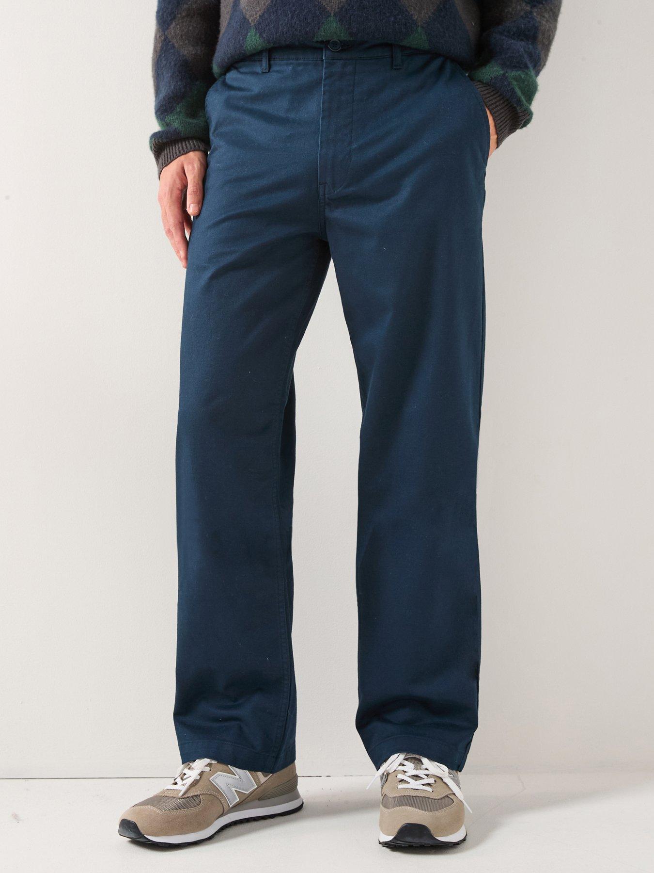 Double A by Wood Wood Silas Chinos - Navy