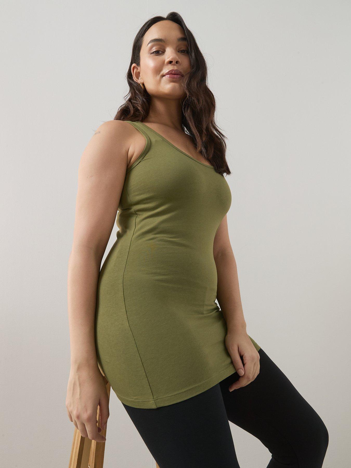 Image 6 of 7 of The Very Collection Curve 2 Pack Longline Vest - Multi