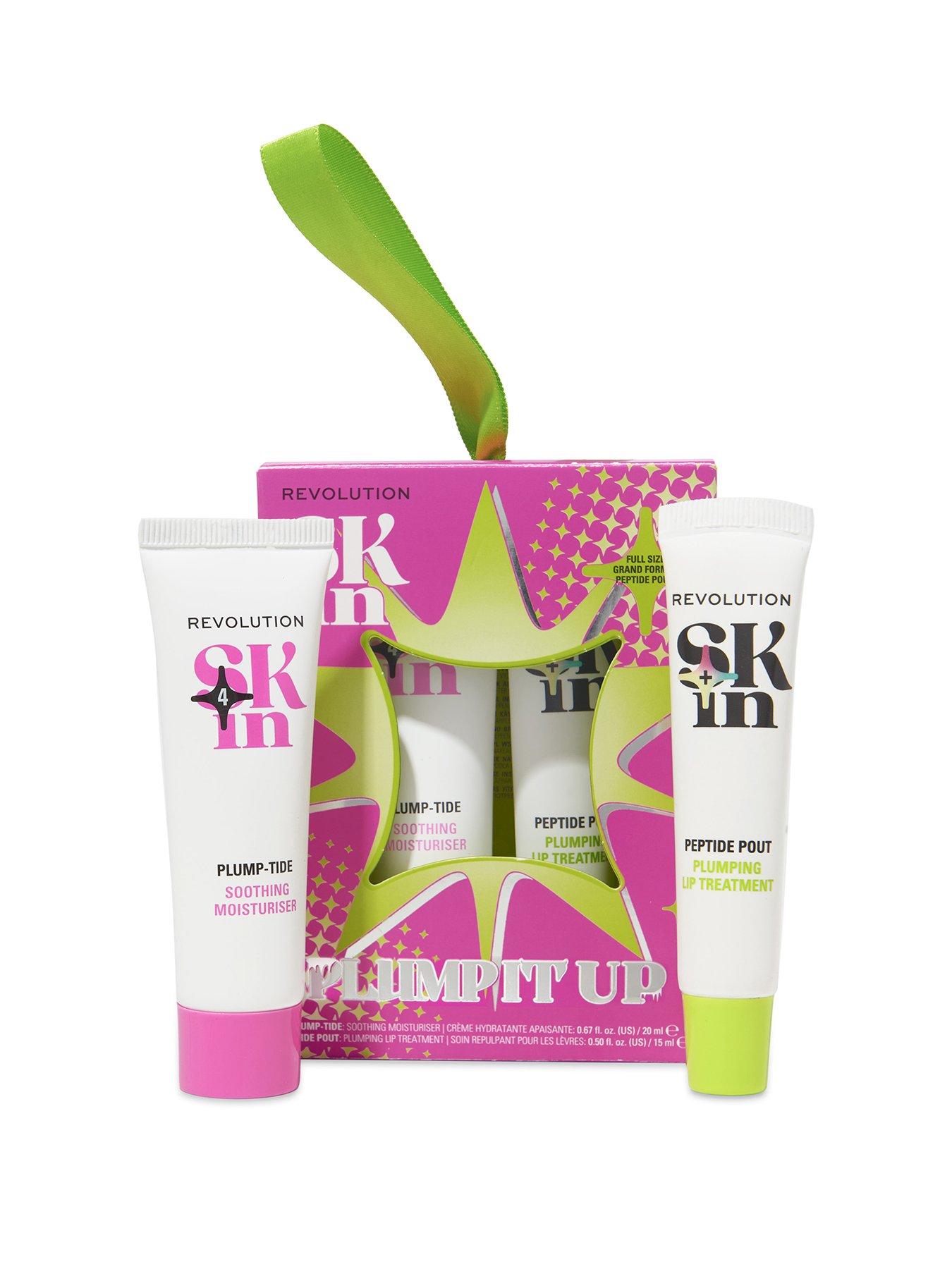 Image 1 of 3 of Revolution Beauty London Revolution Skin Plump It Up Duo Hanging Gift
