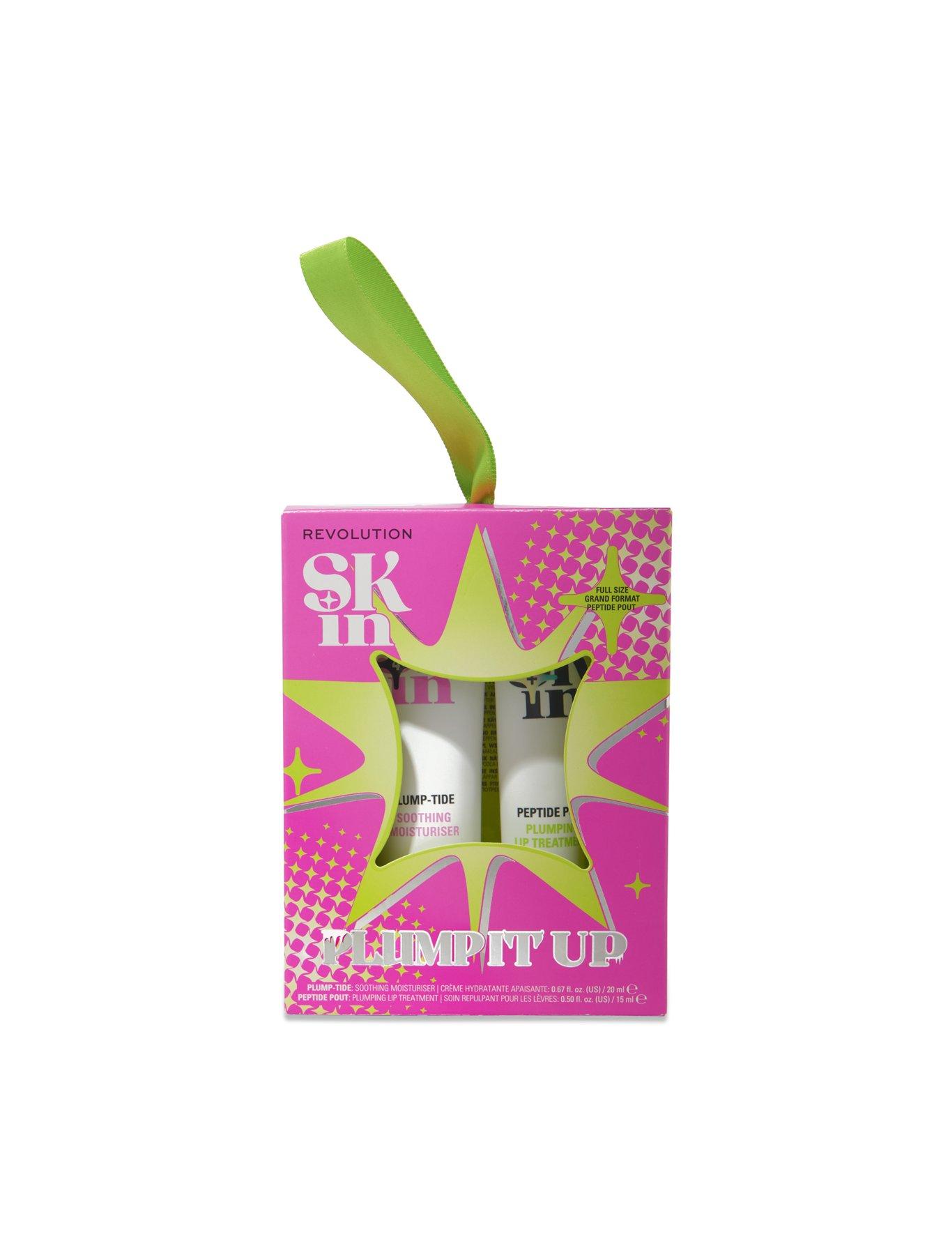 Image 3 of 3 of Revolution Beauty London Revolution Skin Plump It Up Duo Hanging Gift