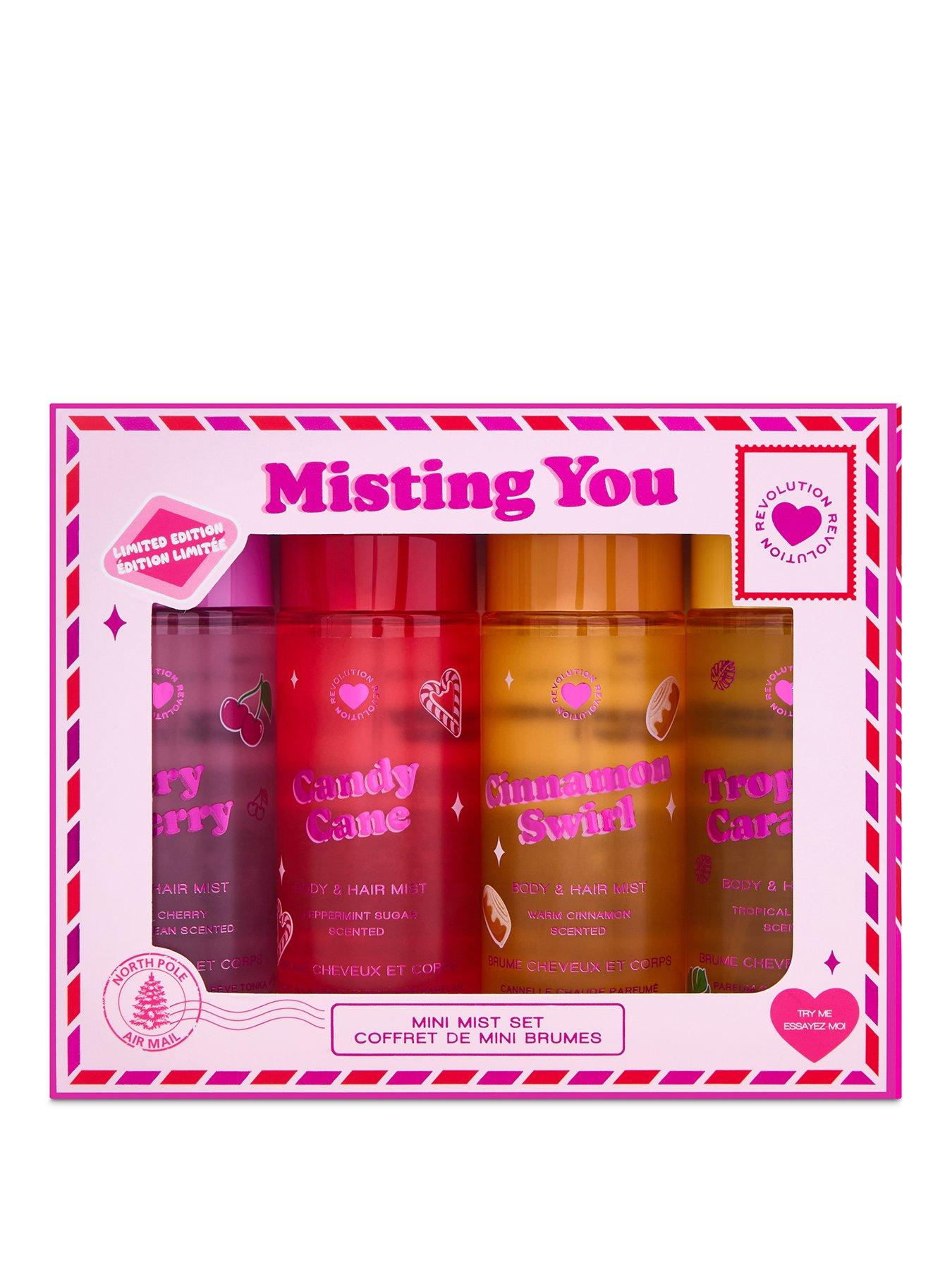 Revolution Beauty London I Heart Revolution Misting You Mini Body Mist Set