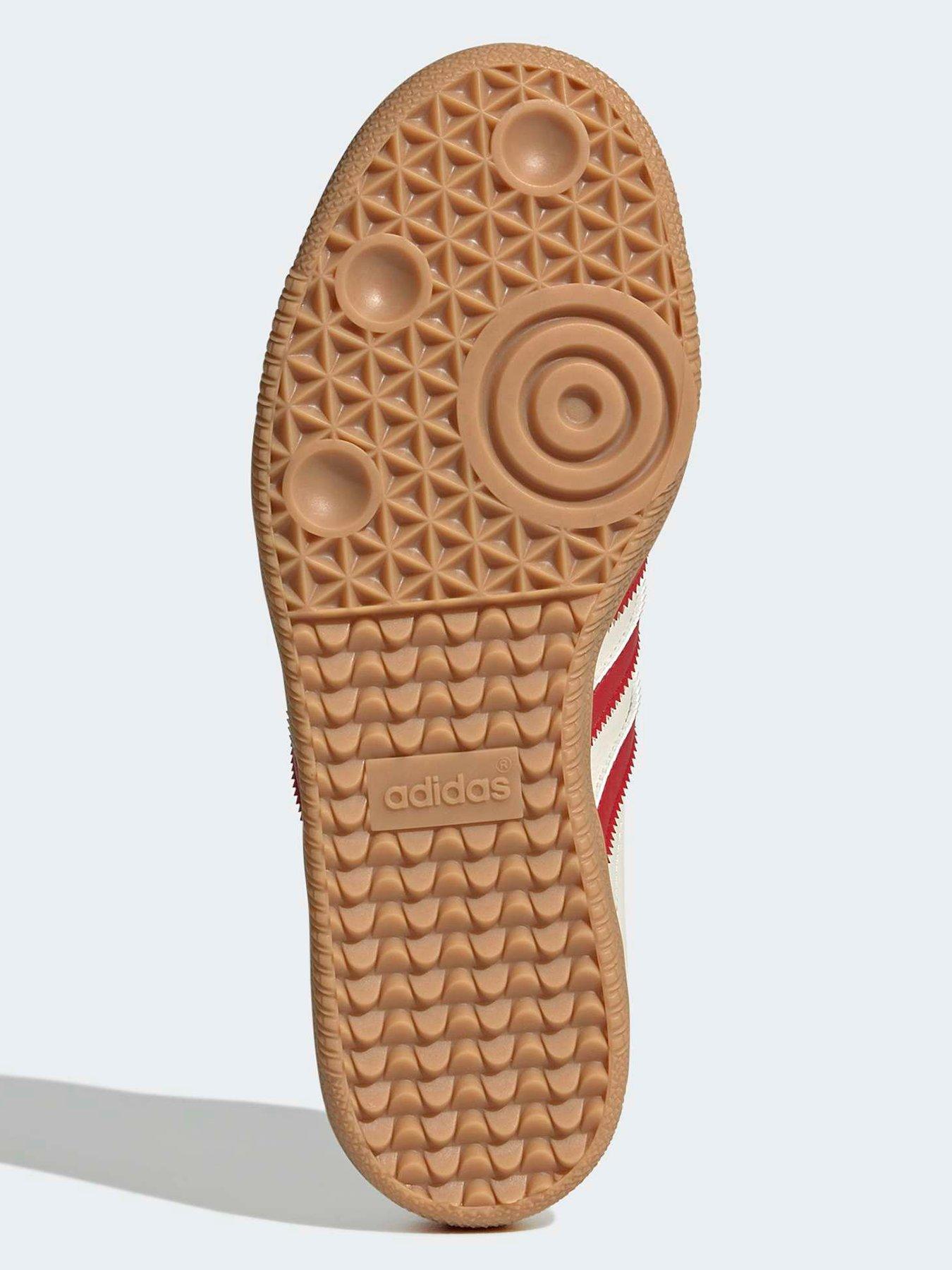 Image 5 of 7 of adidas Originals Junior Samba Trainers - Cream/Red