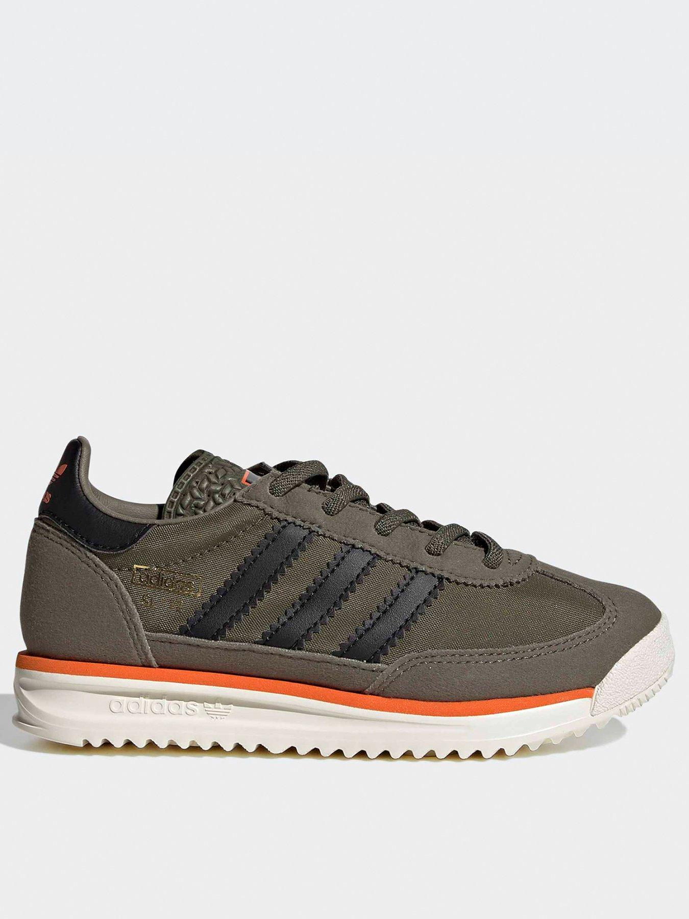Adidas Originals Kids Sl 72 Rs Elastic Trainers - Green