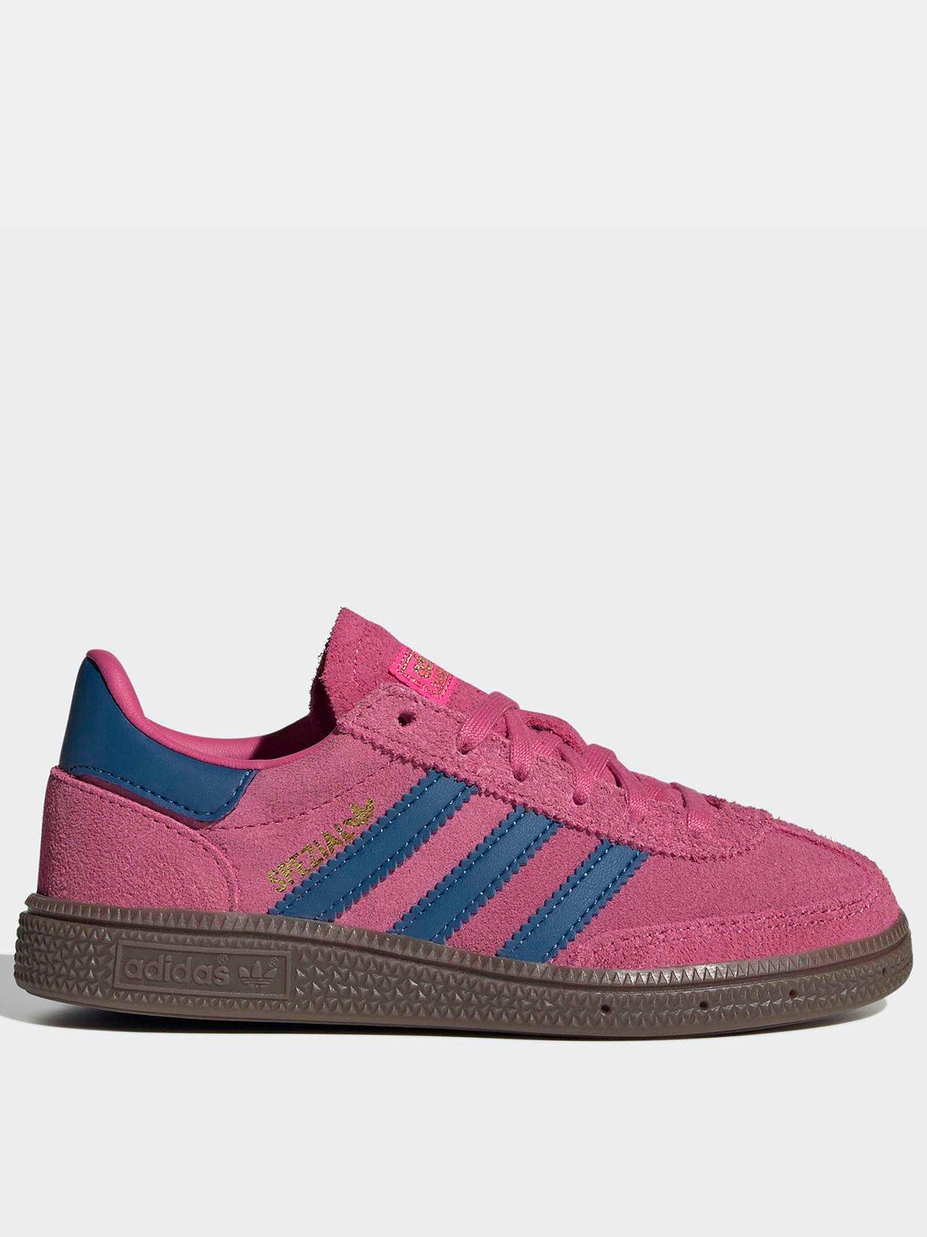 adidas Originals Kids Handball Spezials Trainers - Pink/blue