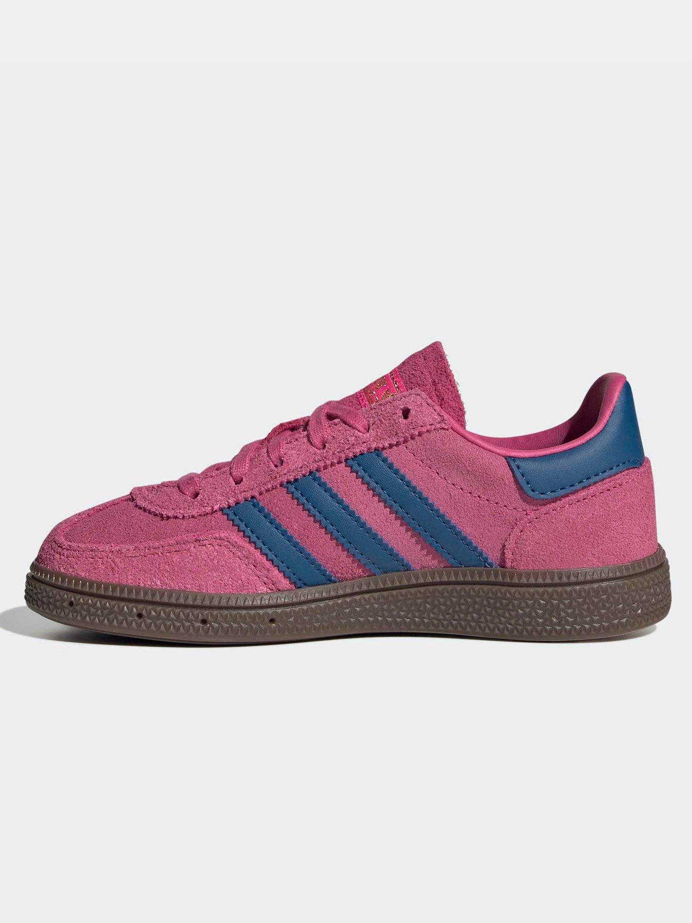 Image 6 of 7 of adidas Originals Kids Handball Spezials Trainers - Pink/blue