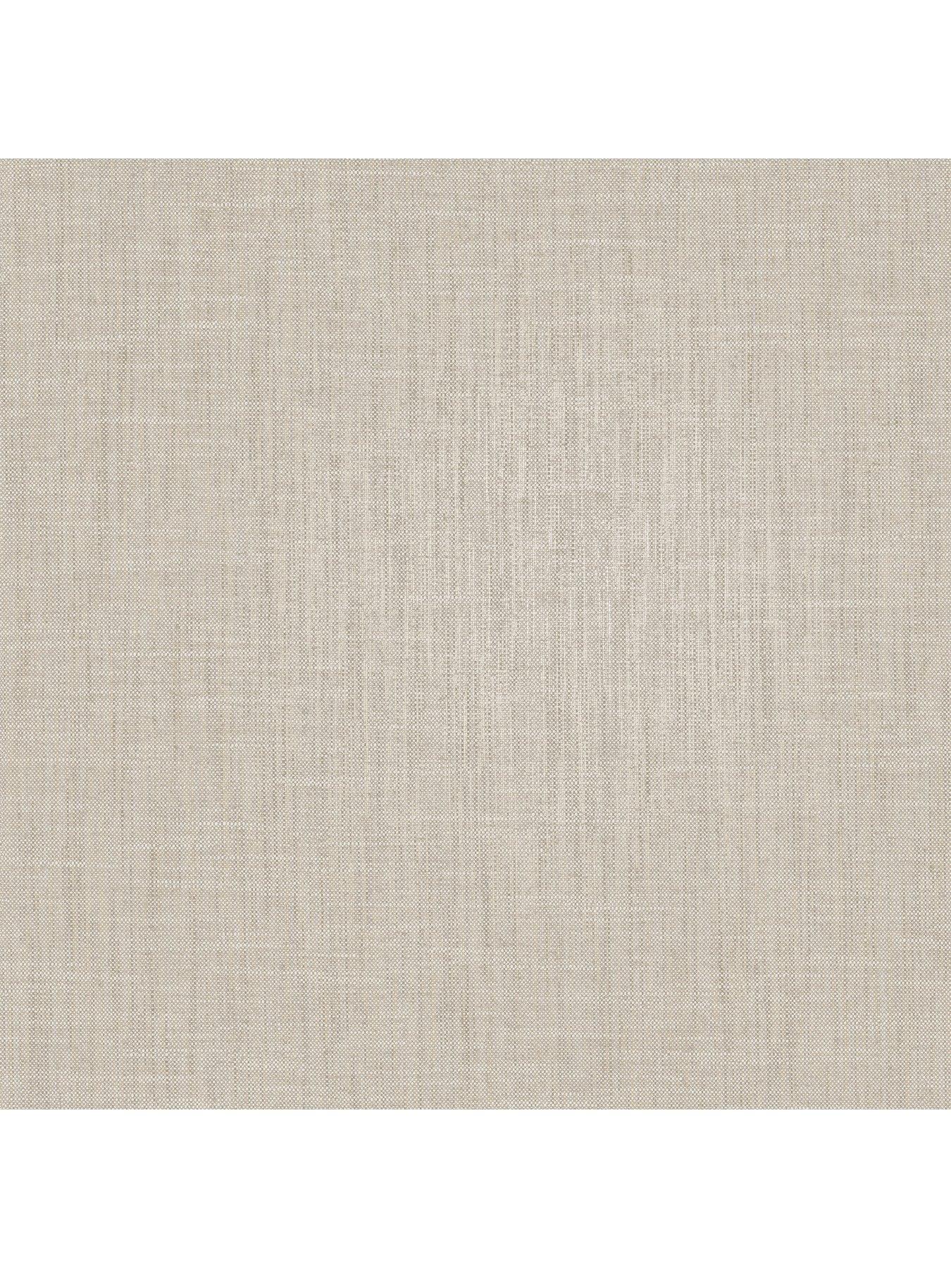 Image 5 of 7 of The Very Collection Linen Plain Natural Wallpaper