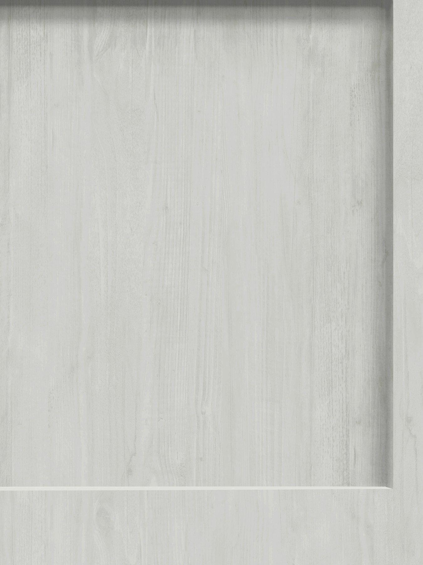 Image 3 of 7 of The Very Collection Square Panel Grey Wallpaper