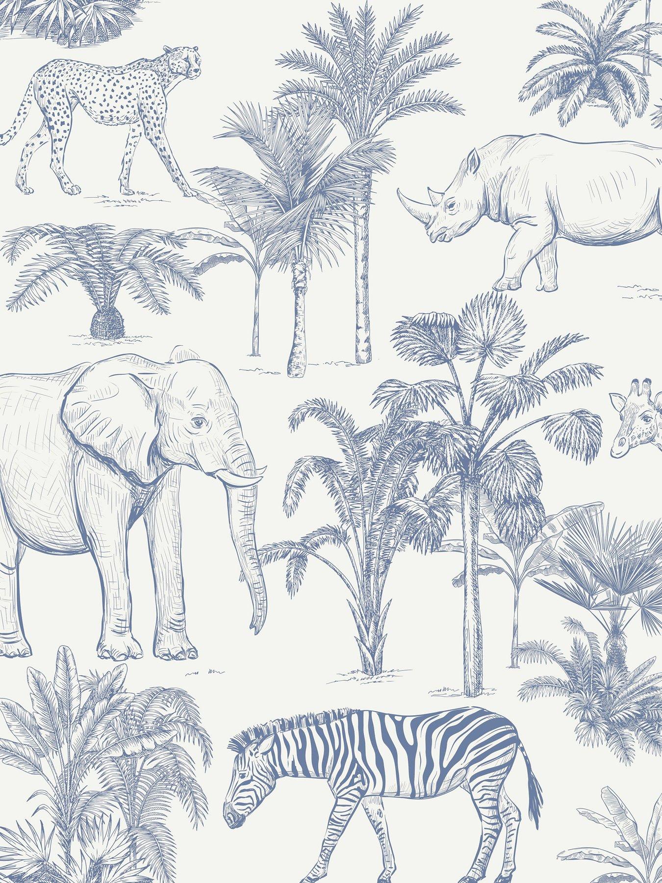 Image 3 of 3 of The Very Collection Safari Blue