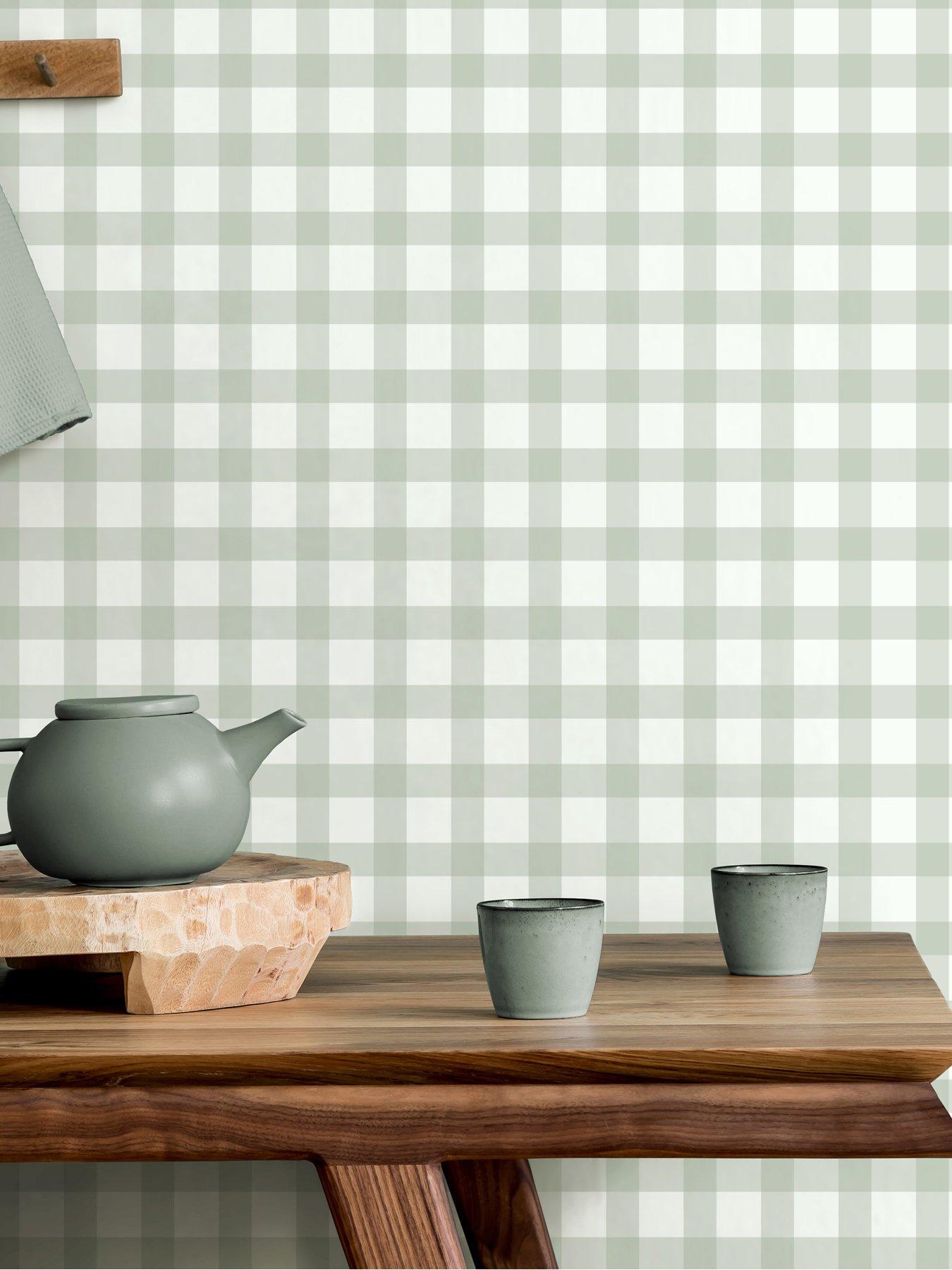 The Very Collection Gingham Sage