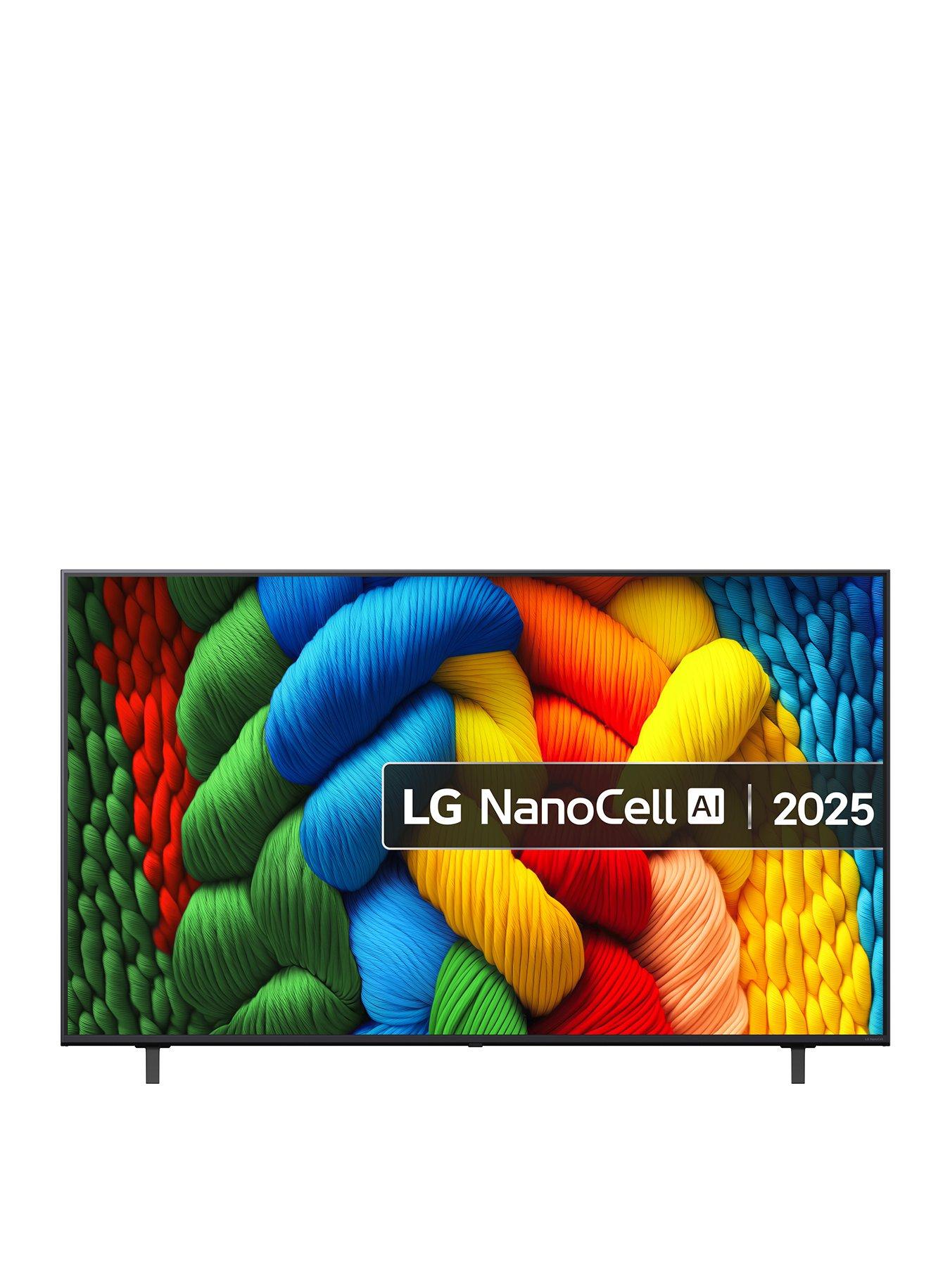 LG NANO80A 65" NanoCell AI 4K HDR Smart AI TV - 65NANO80A6B.AEK