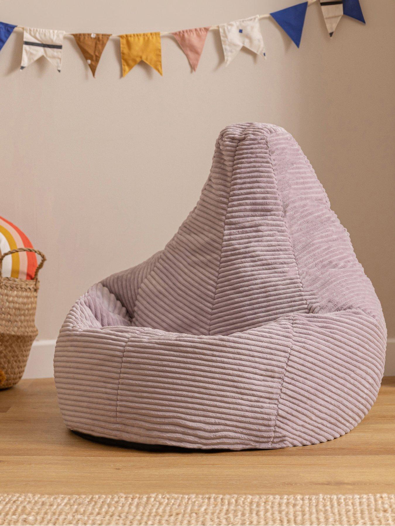 Image 1 of 7 of Icon Beanbags Kids Dalton Cord Beanbag