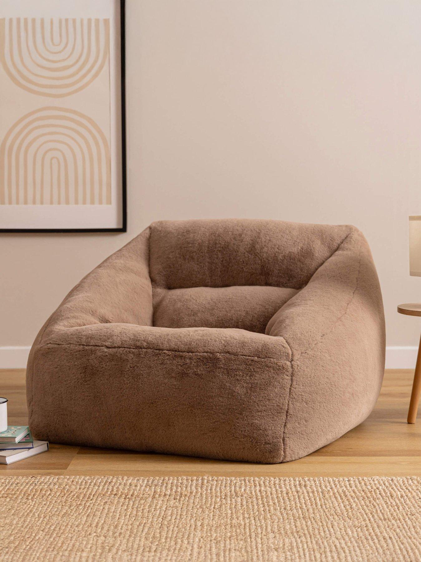 Icon Beanbags Natalia Faux Fur Armchair Beanbag