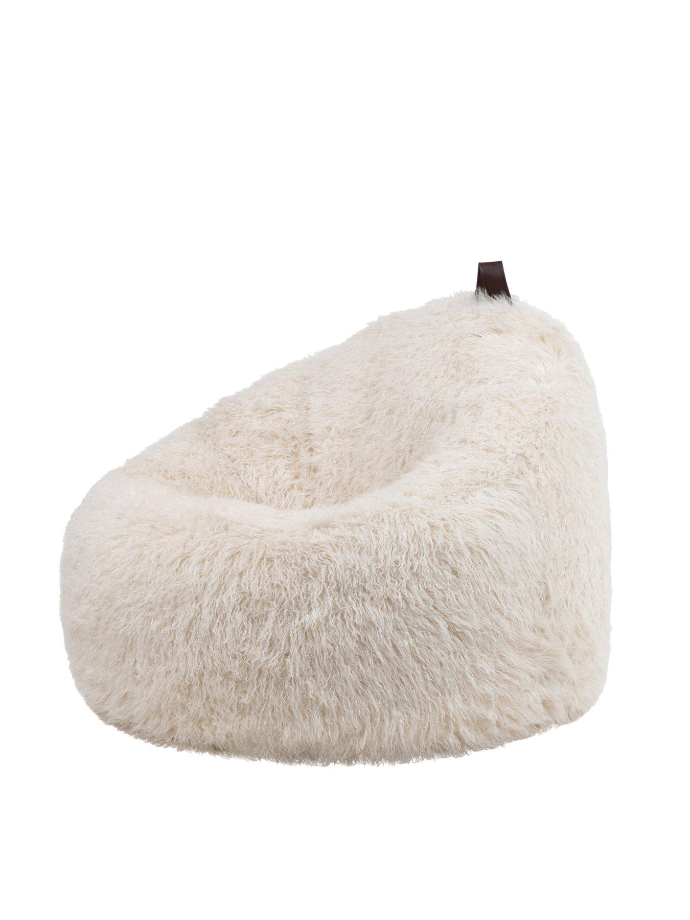 Image 4 of 7 of Icon Beanbags Faux Fur Cocoon Beanbag