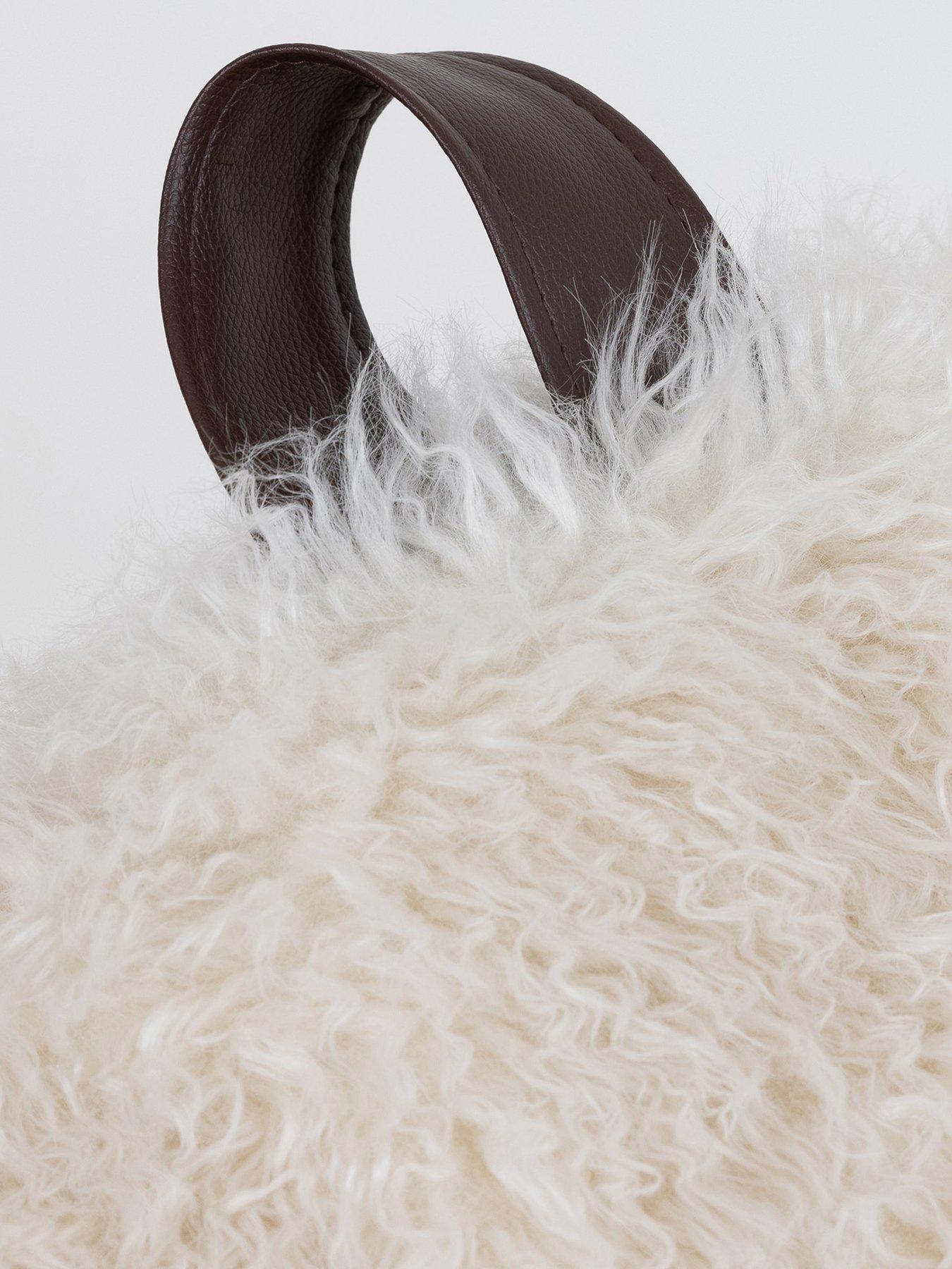 Image 6 of 7 of Icon Beanbags Faux Fur Cocoon Beanbag