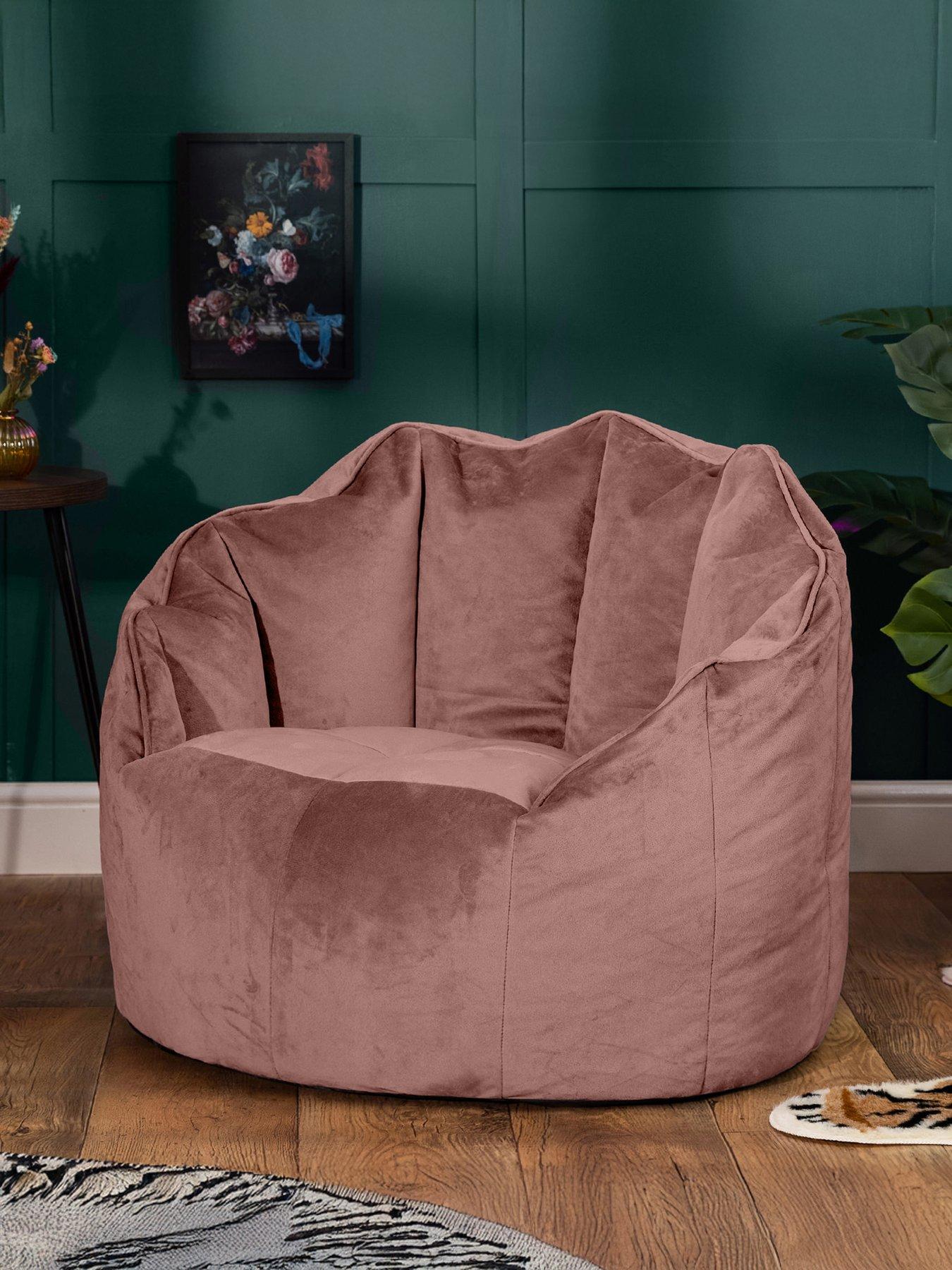 Icon Beanbags Sirena Velvet Beanbag
