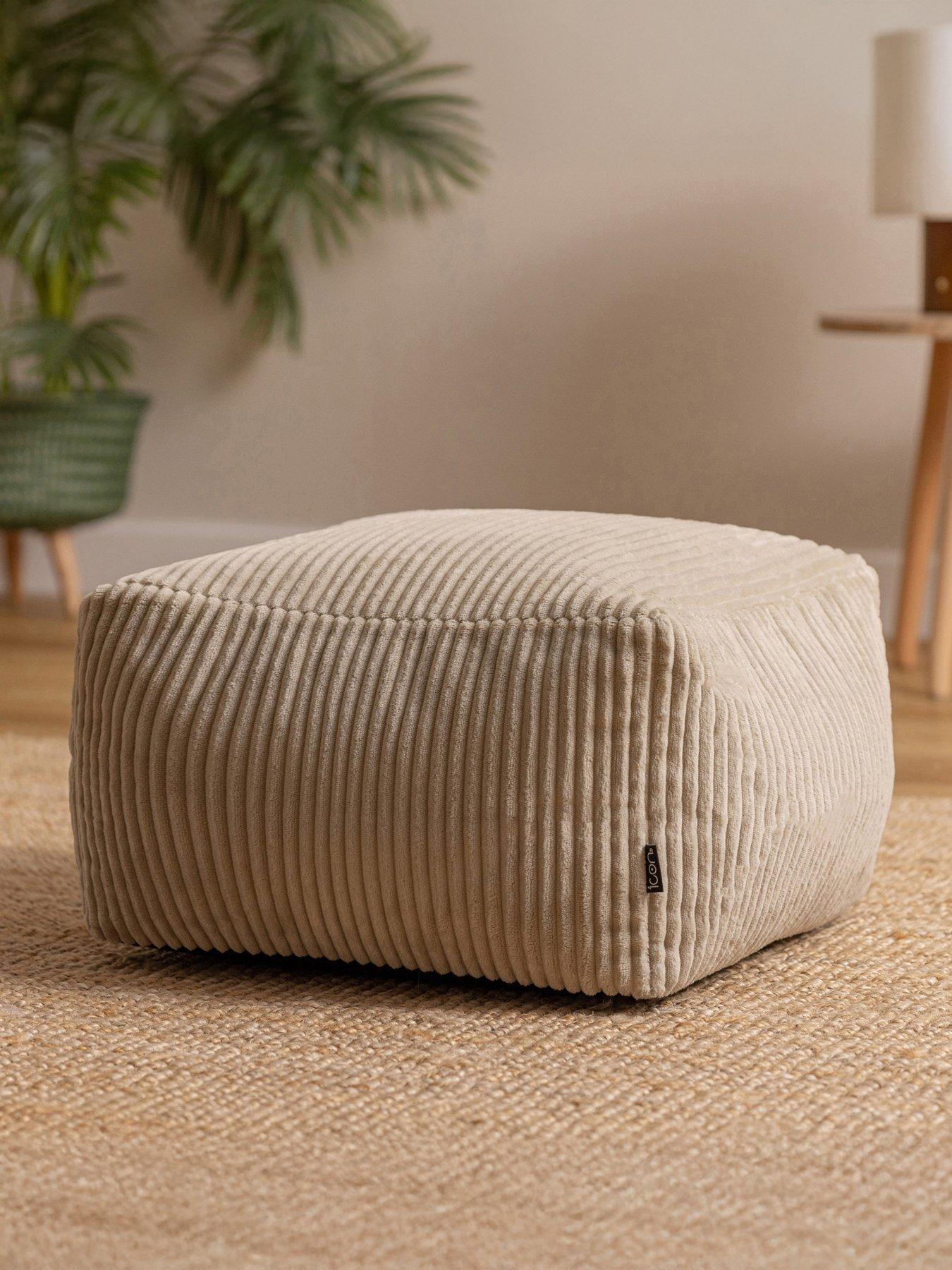 Icon Beanbags Theo Cord Footstool