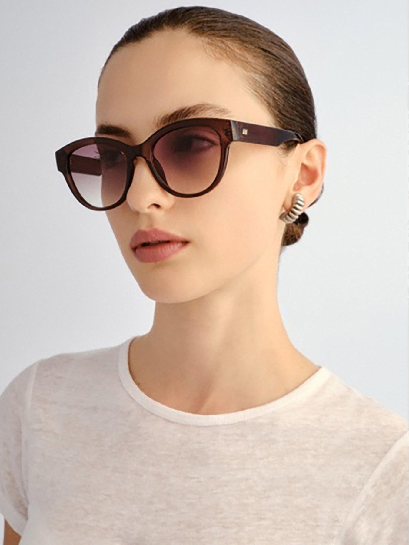 LE SPECS Majestic Square Sunglasses - Coco