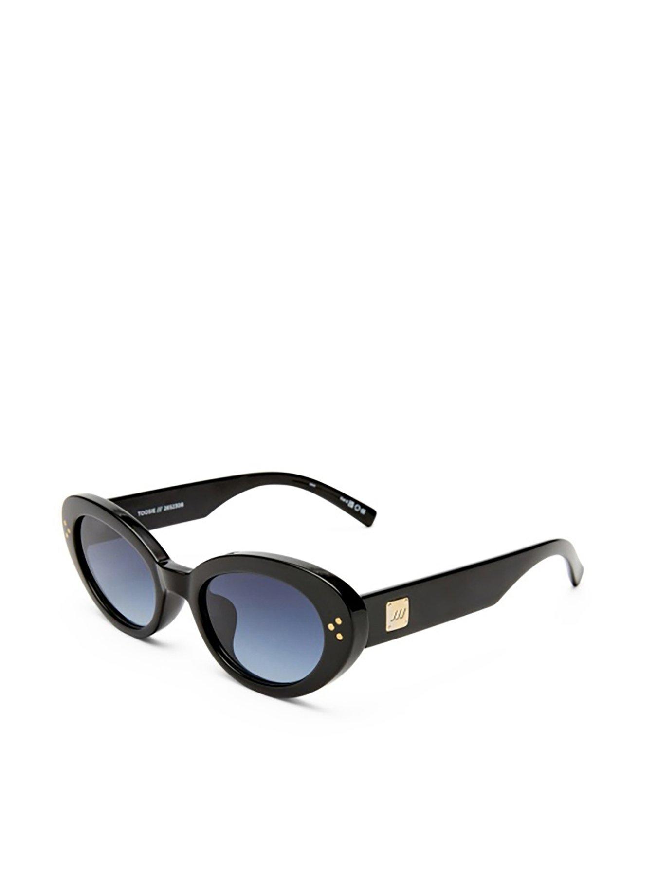 LE SPECS Tootsie Cat-Eye Sunglasses - Black