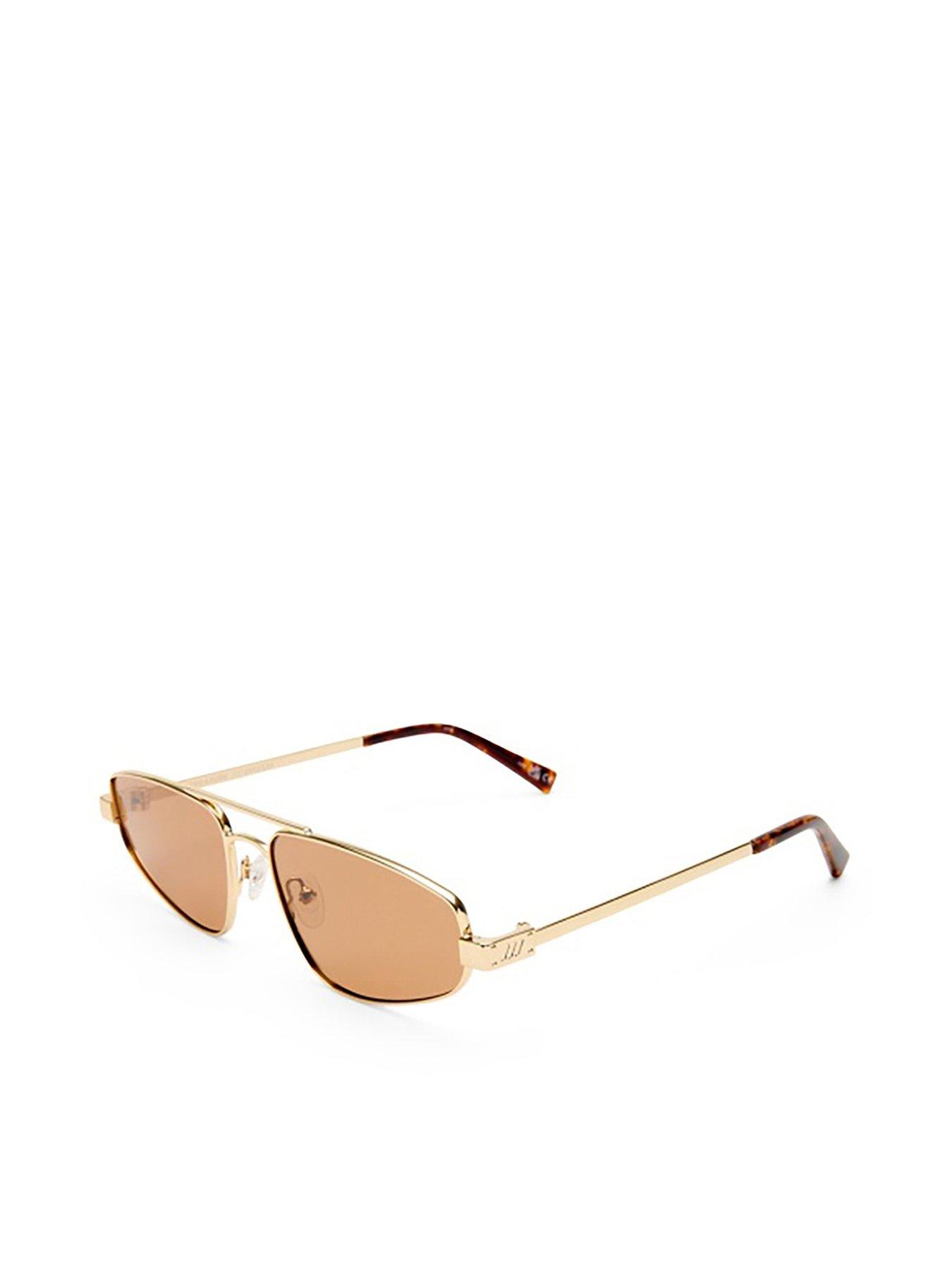 LE SPECS Treasure Aviator Sunglasses - Gold