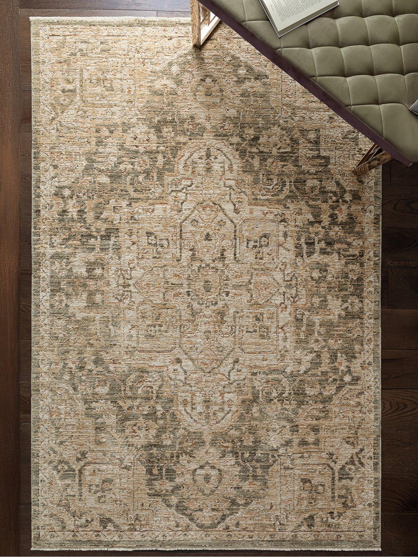 Image 1 of 7 of Asiatic Elle Mp617&nbsp; Rug -&nbsp;Green/Beige