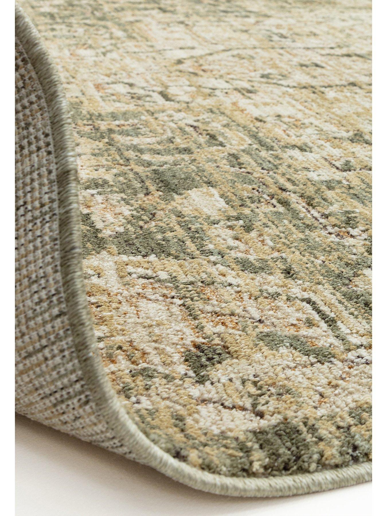 Image 6 of 7 of Asiatic Elle Mp617&nbsp; Rug -&nbsp;Green/Beige