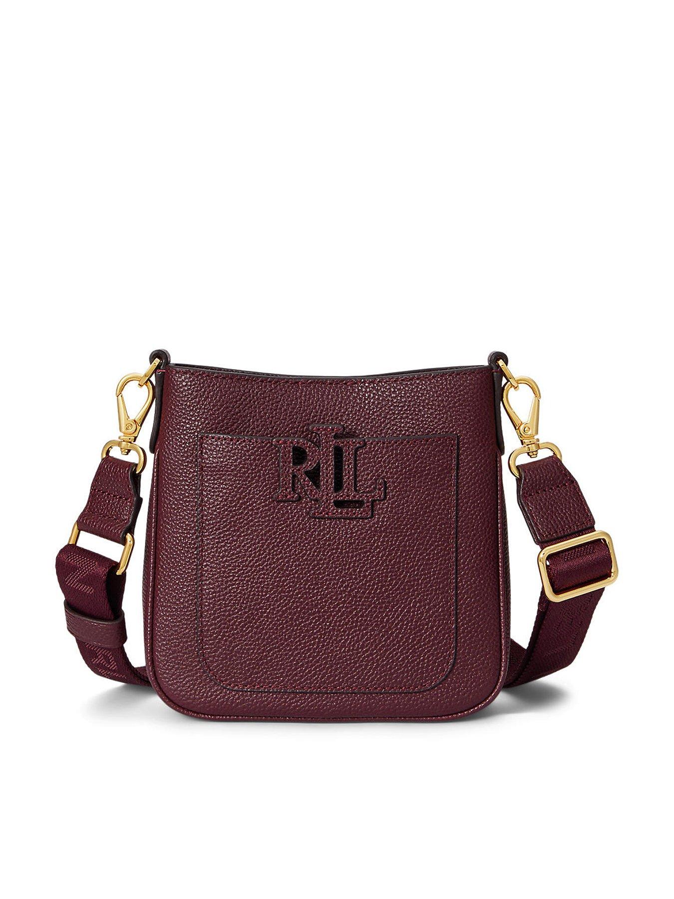 Lauren by Ralph Lauren Cameryn Small Crossbody Bag - Red