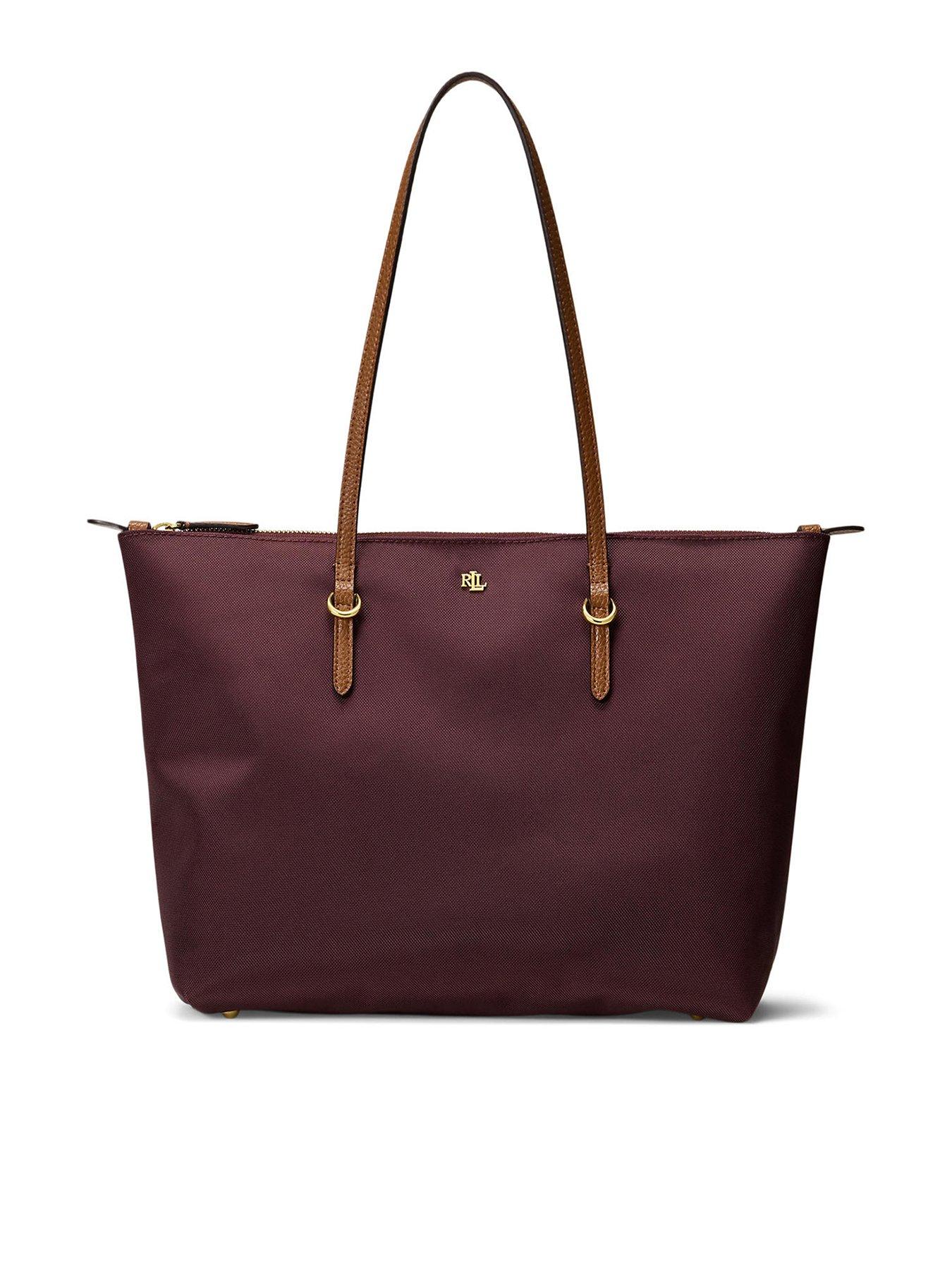 Lauren by Ralph Lauren Keaton Medium Tote - Red