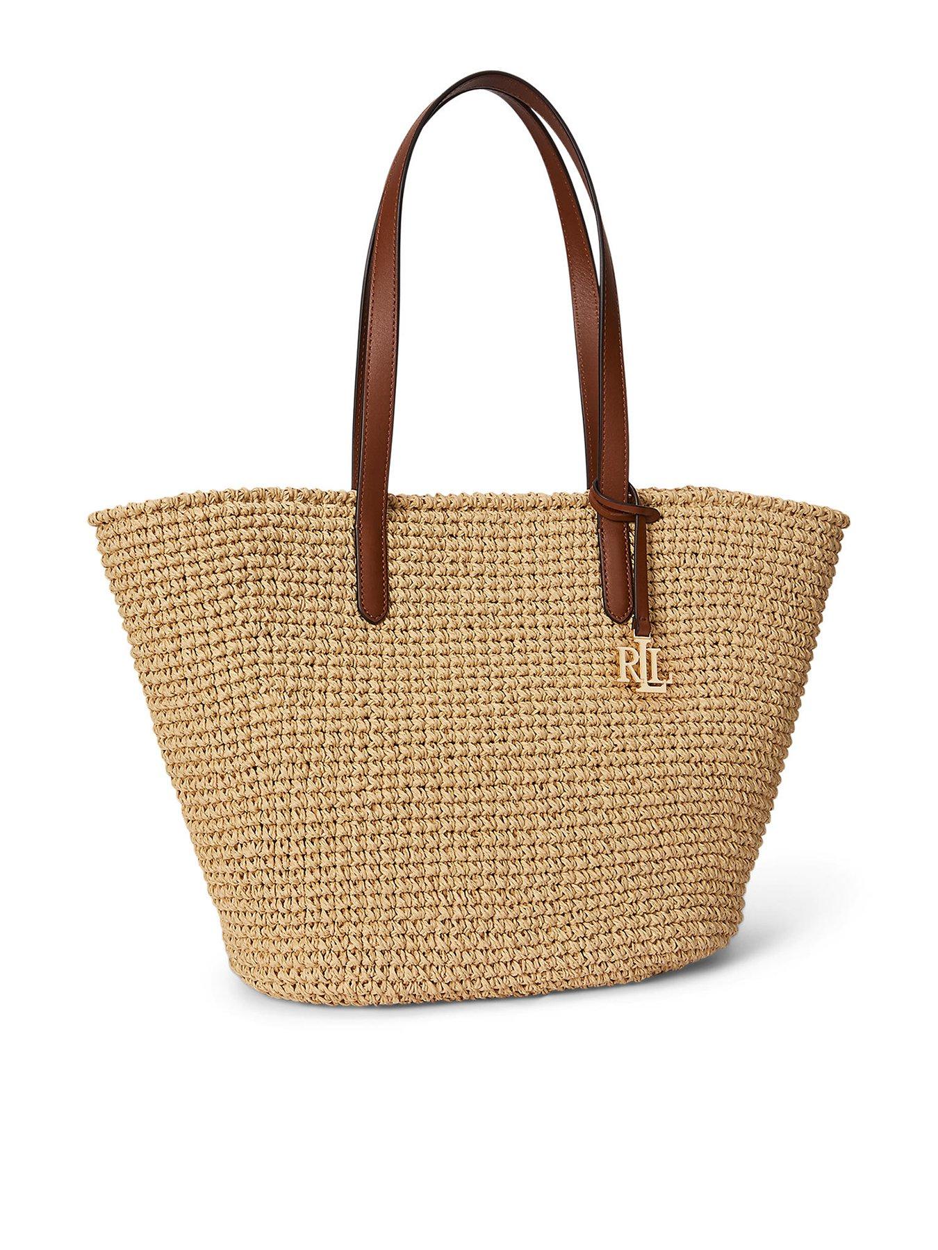 Lauren by Ralph Lauren Lainey Large Tote Bag - Brown