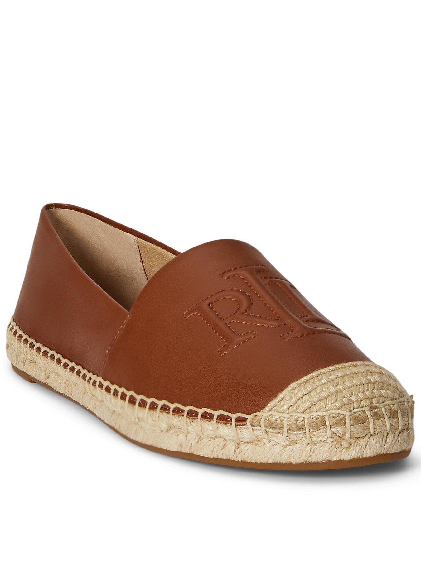 Lauren By Ralph Lauren Cameryn Espadrilles Flat - Brown